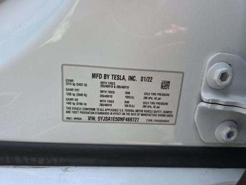 2022 Tesla Model S Base AWD
