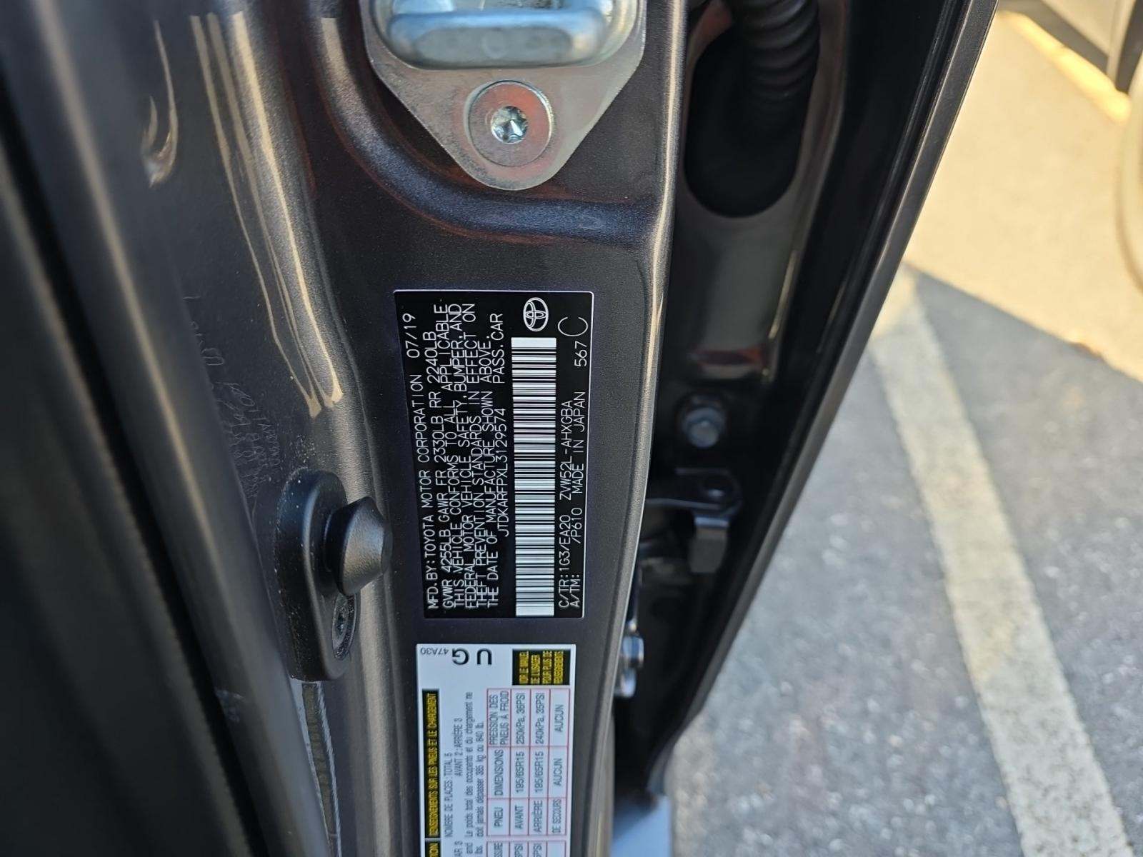 2020 Toyota Prius Prime XLE FWD