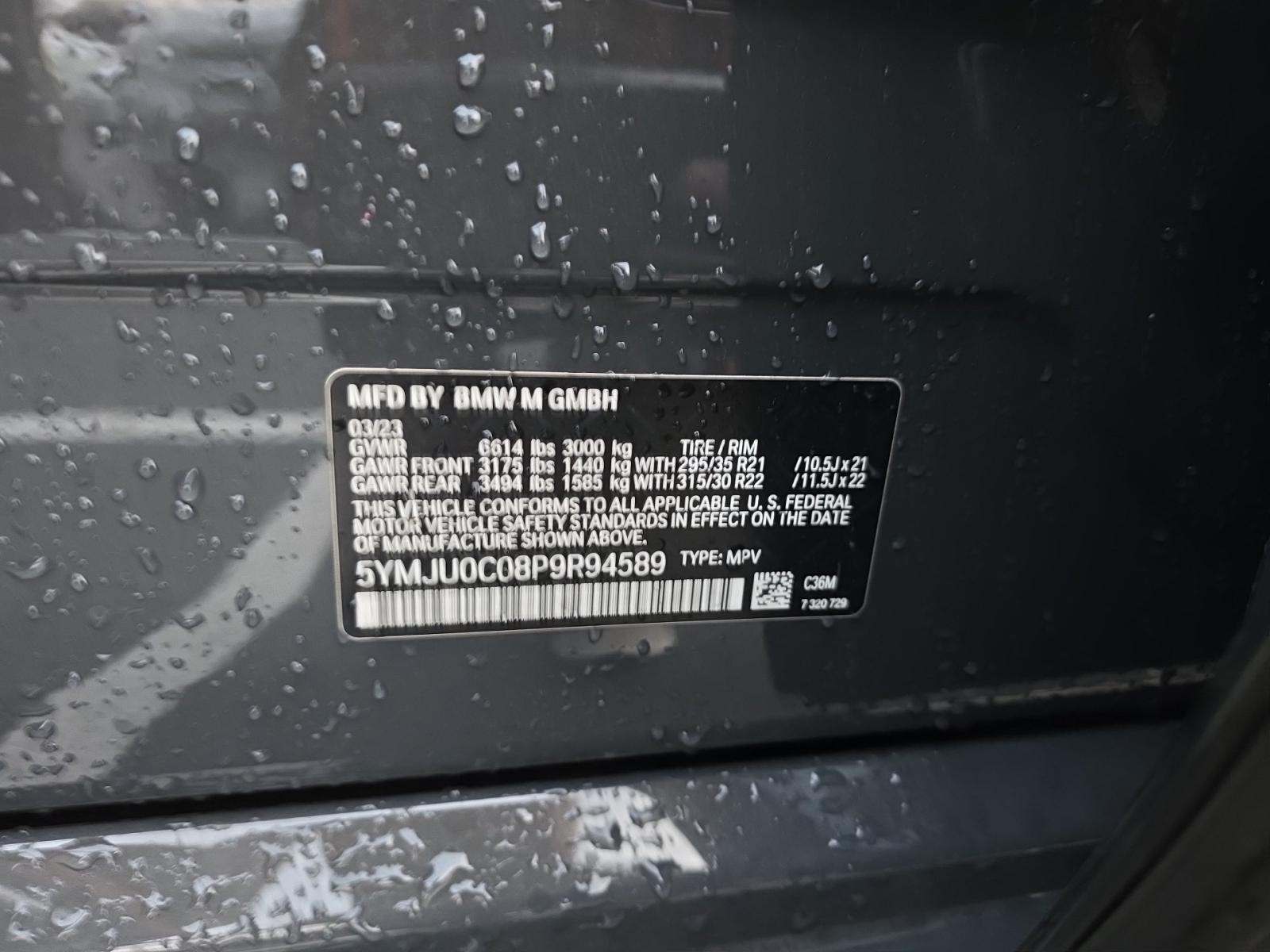 2023 BMW X5 M Base AWD