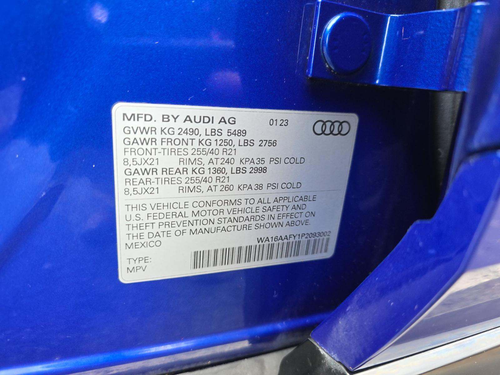 2023 Audi Q5 S line Prestige AWD