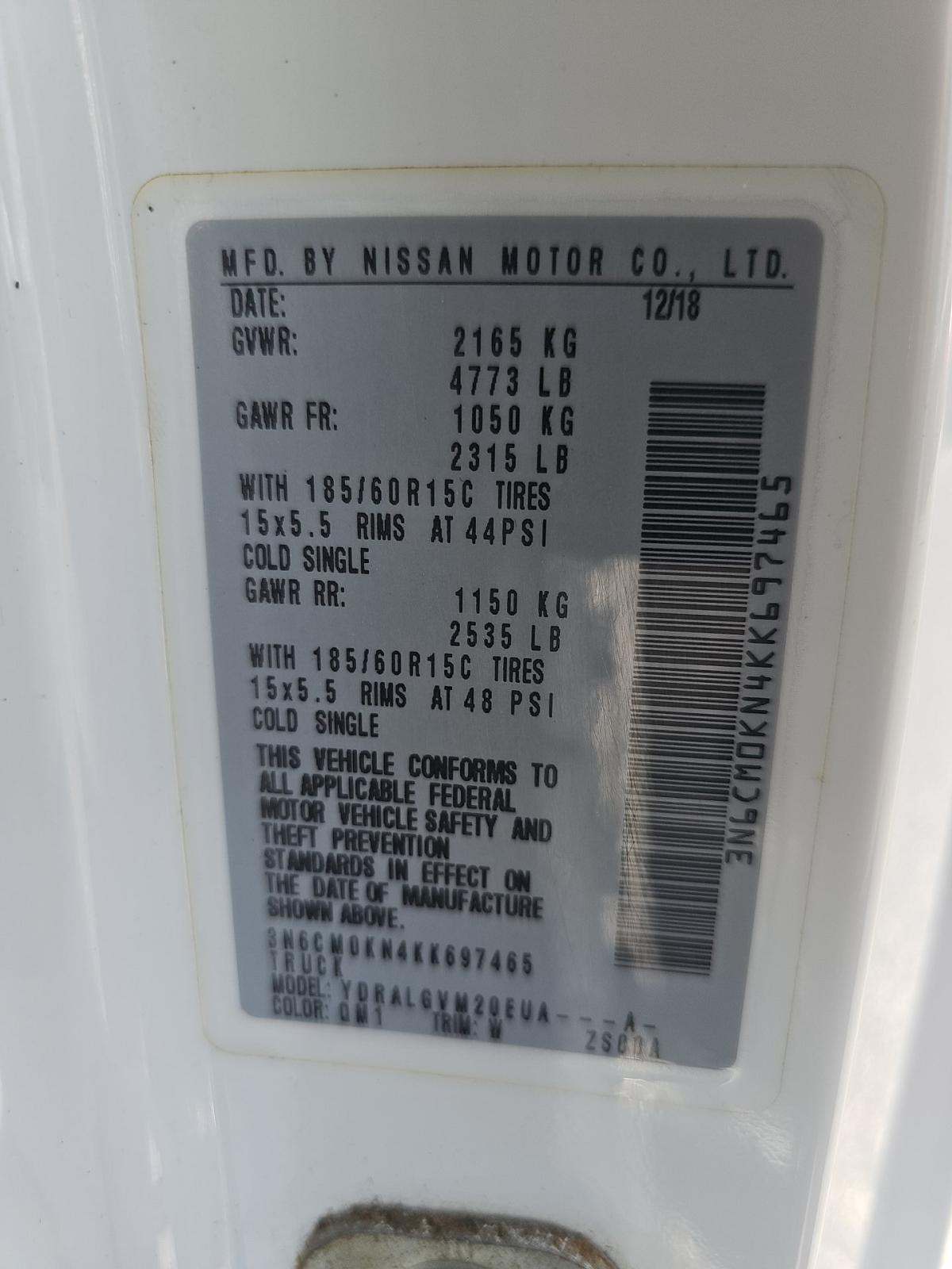 NISSAN NV200 - 5