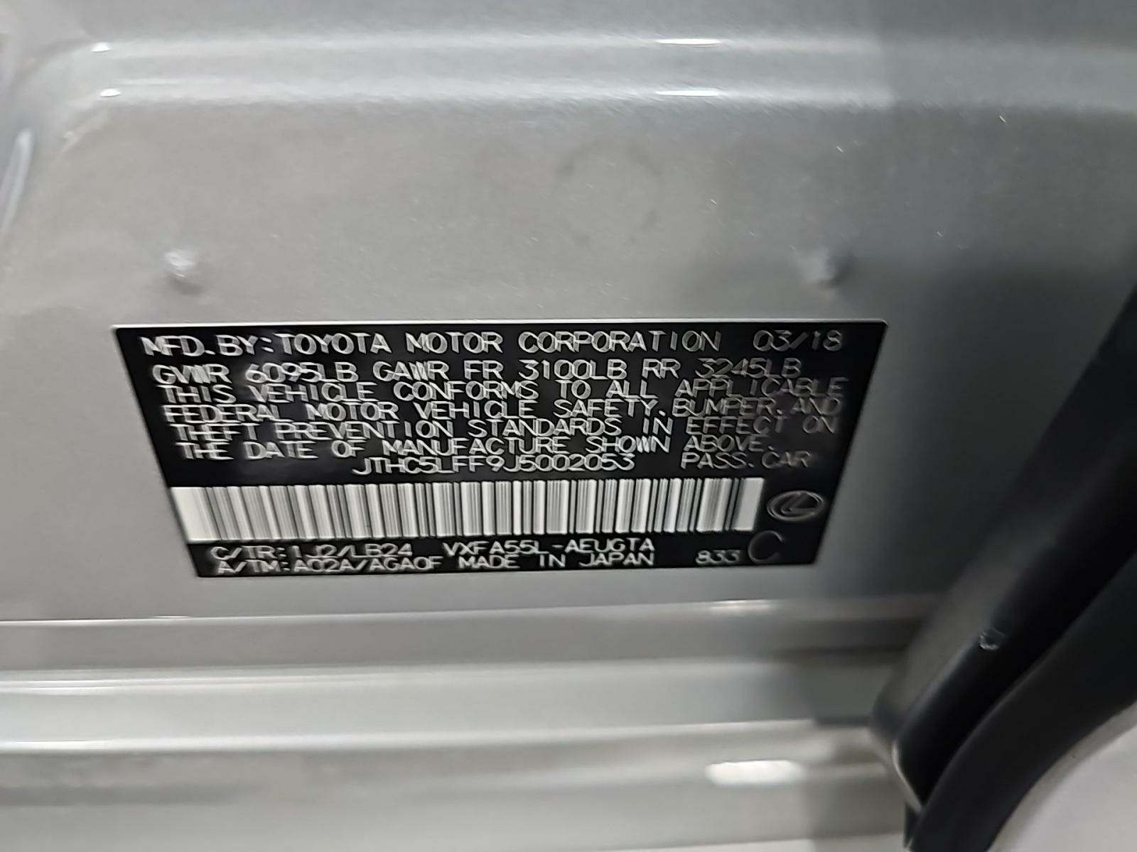 2018 Lexus LS LS 500 AWD