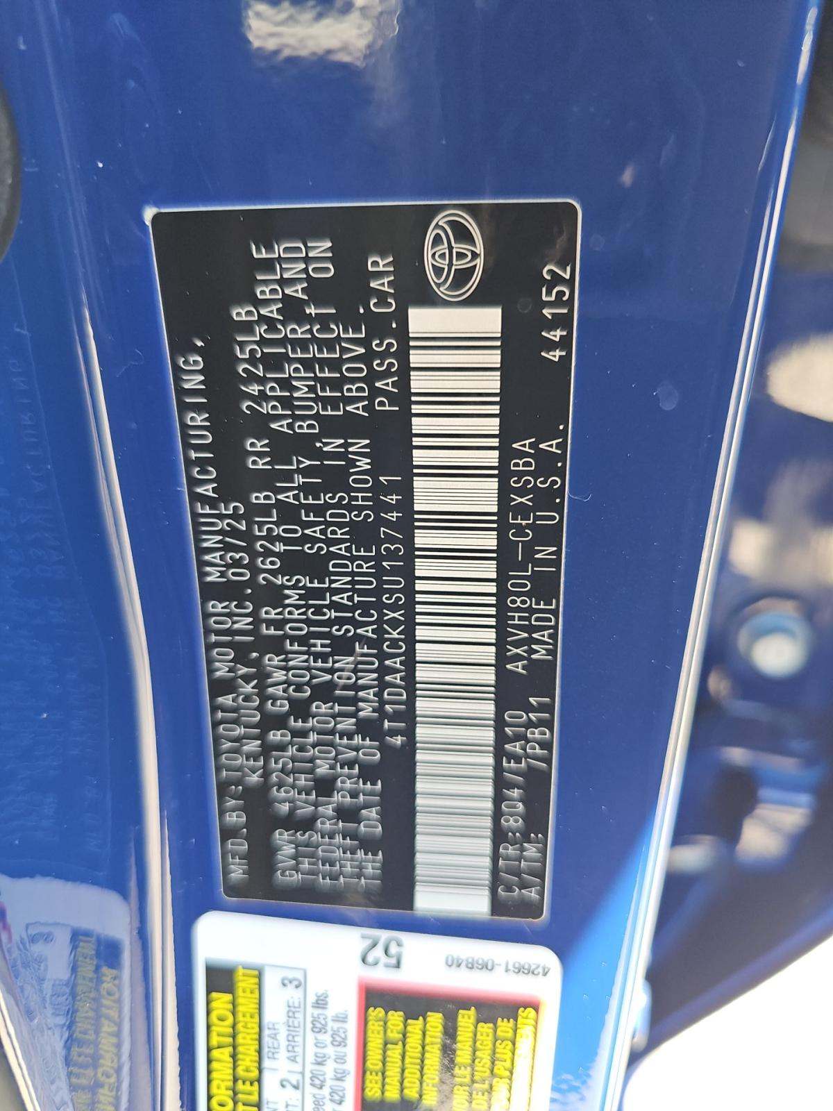 TOYOTA CAMRY - 5
