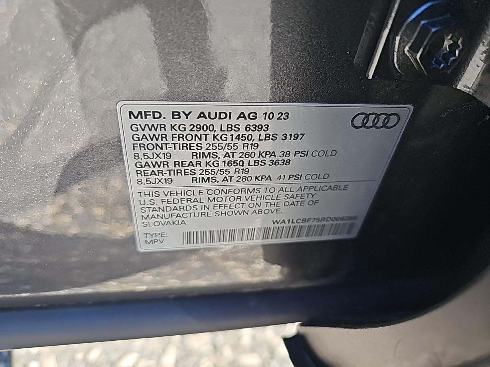 2024 Audi Q7 Premium Plus AWD