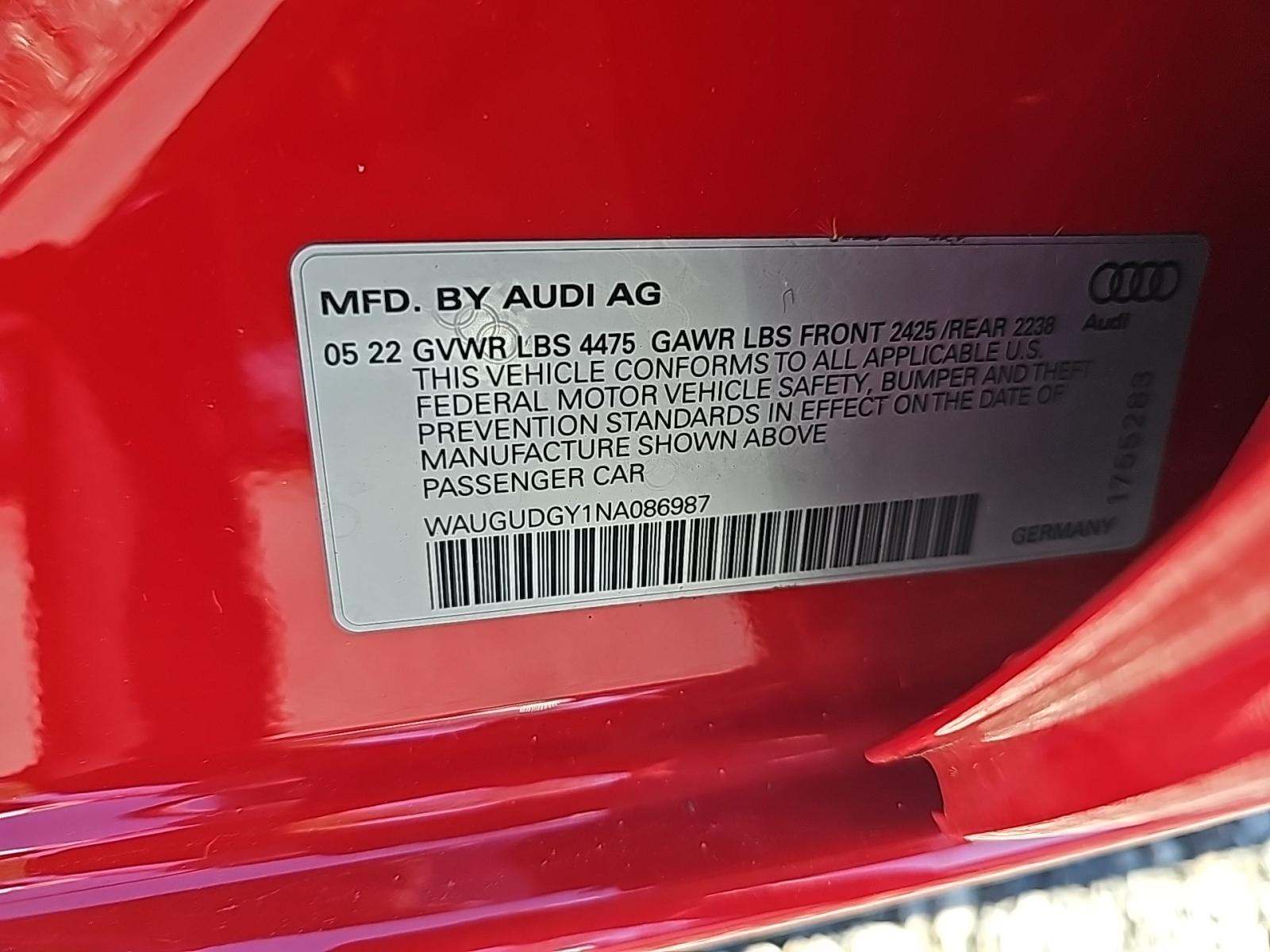 2022 Audi A3 2.0T Premium AWD