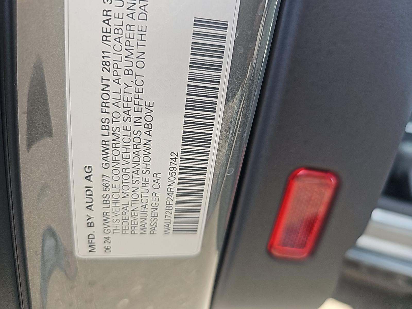 2024 Audi A6 Premium Plus AWD