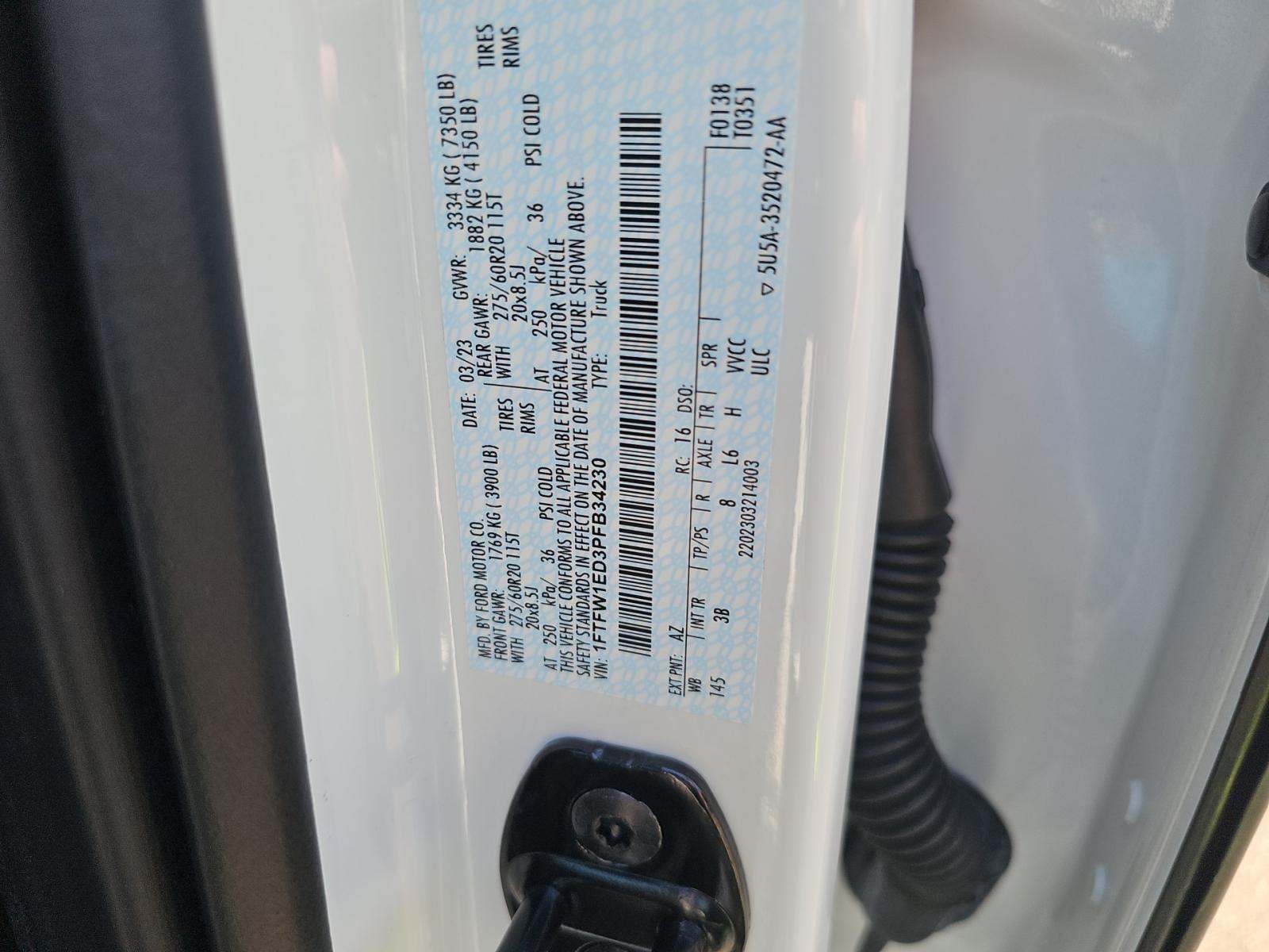 2023 Ford F-150 Hybrid Platinum AWD