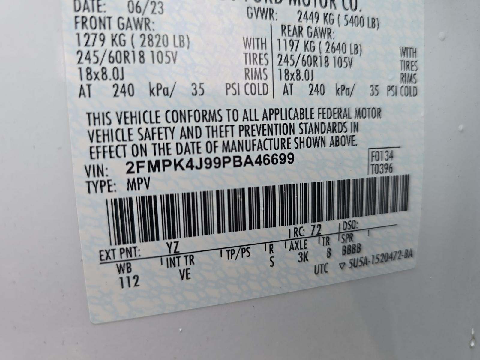 2023 Ford Edge SEL AWD