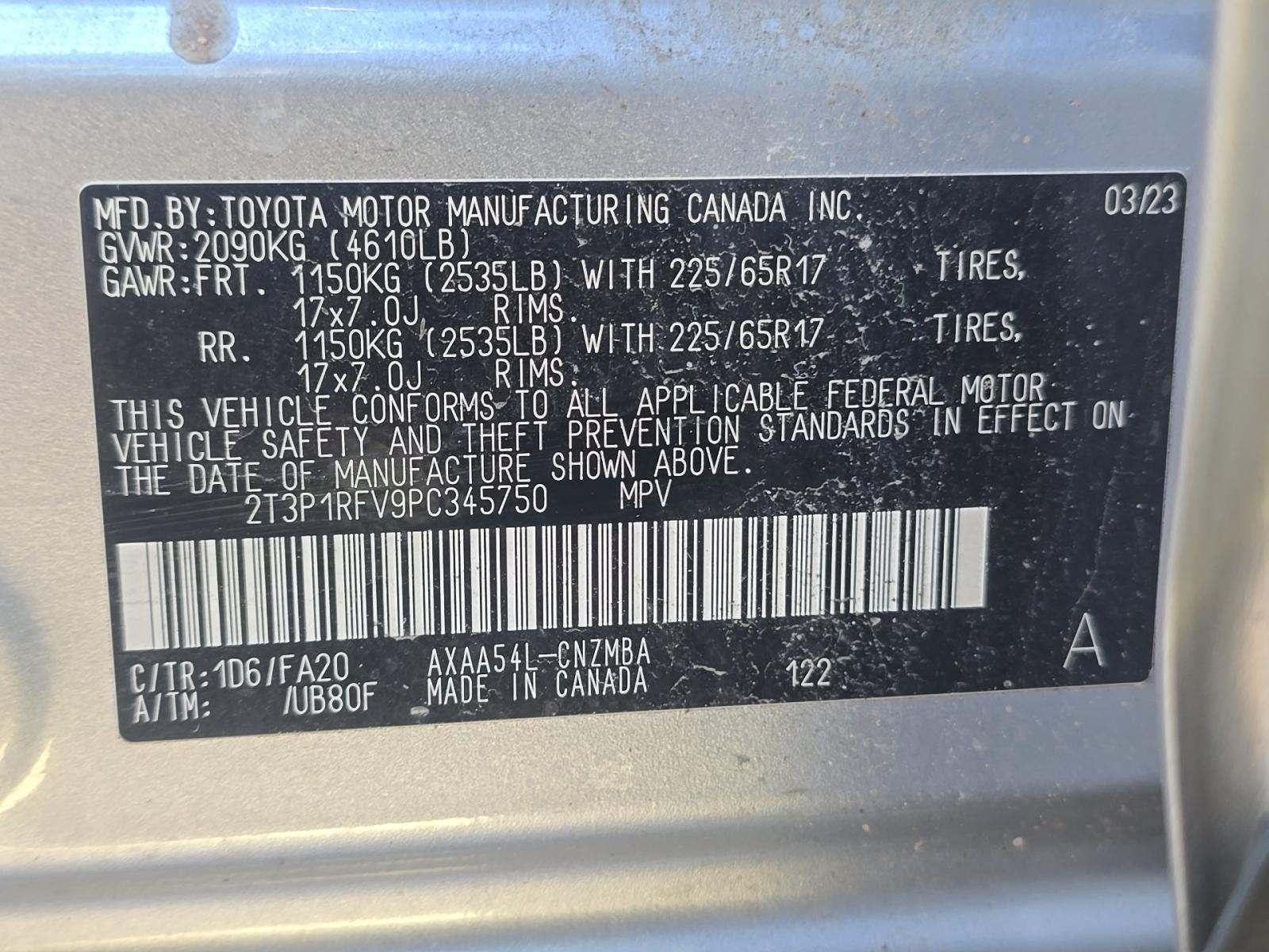 2023 Toyota RAV4 XLE AWD