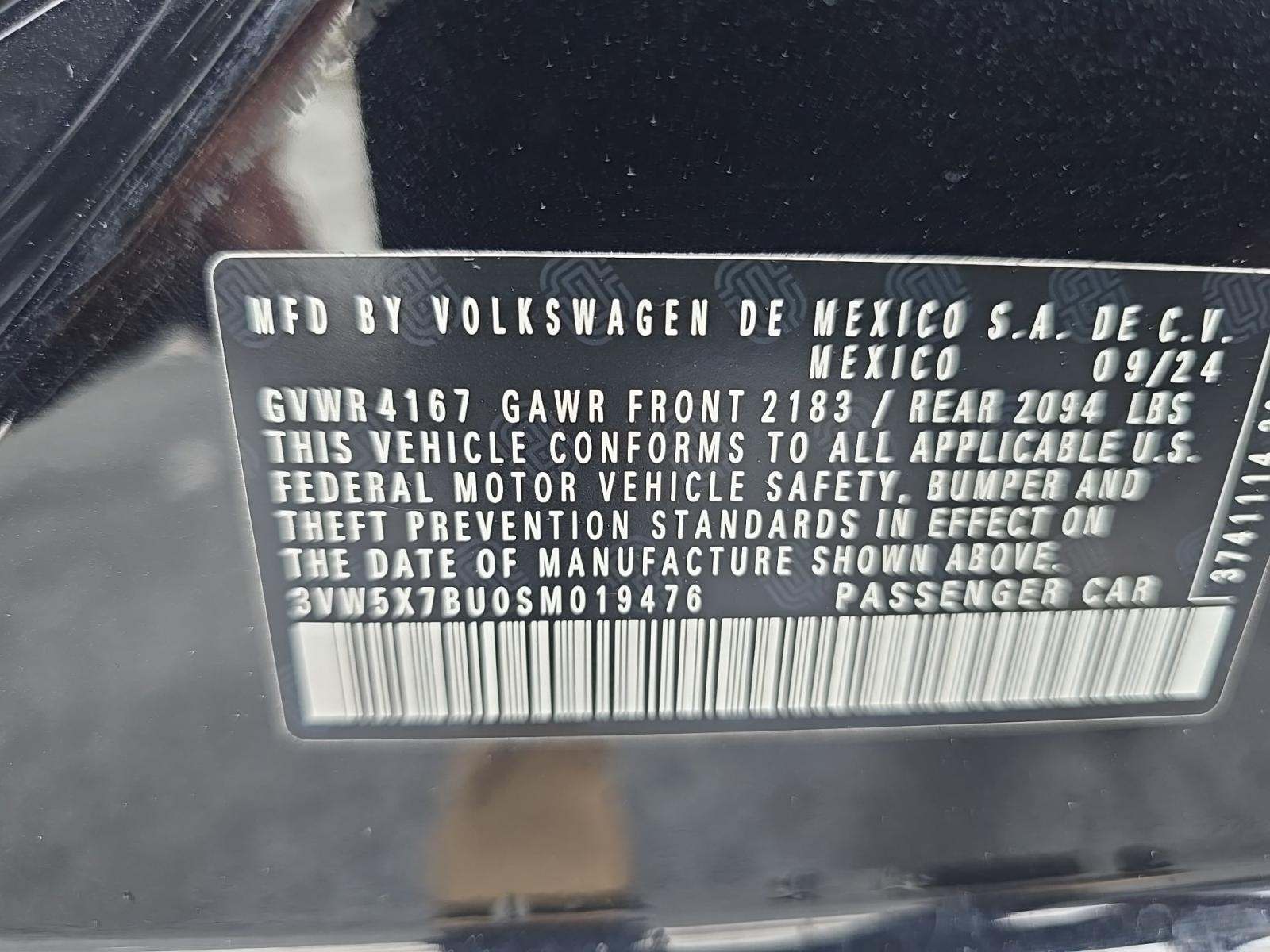 2025 Volkswagen Jetta 1.5T S FWD