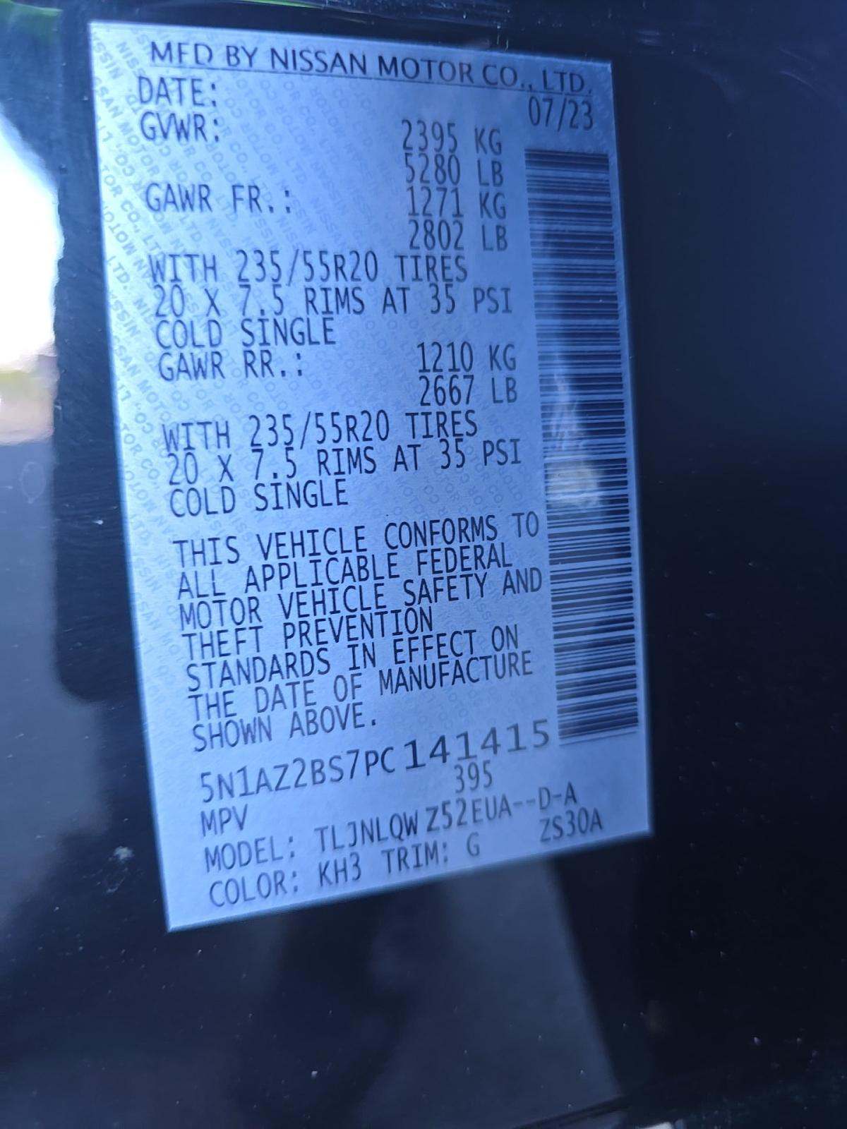 2023 Nissan Murano SV AWD