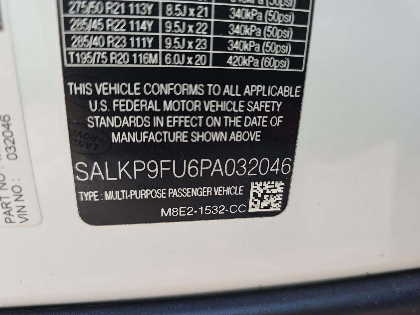 2023 Land Rover Range Rover SE AWD