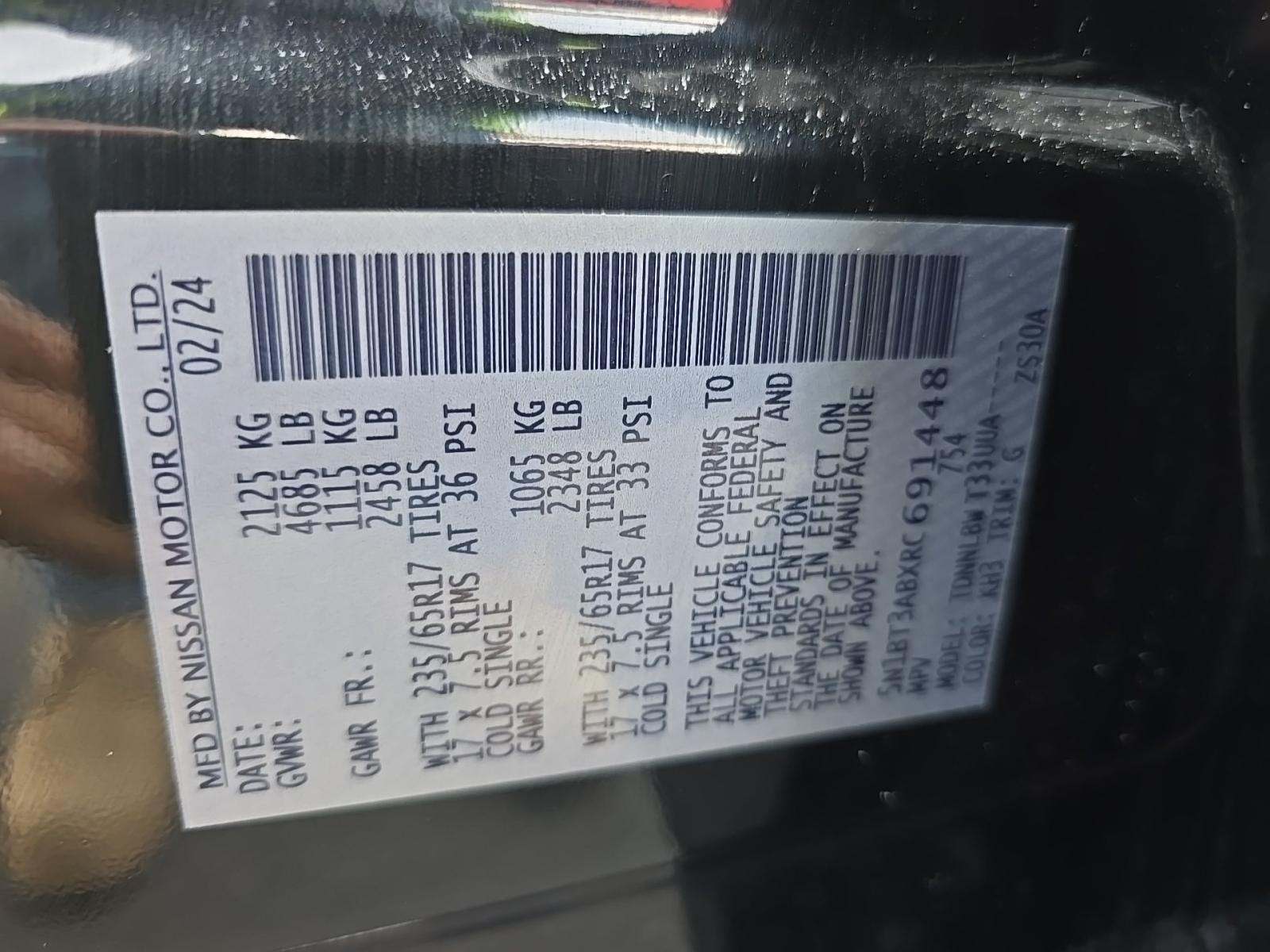 2024 Nissan Rogue S AWD