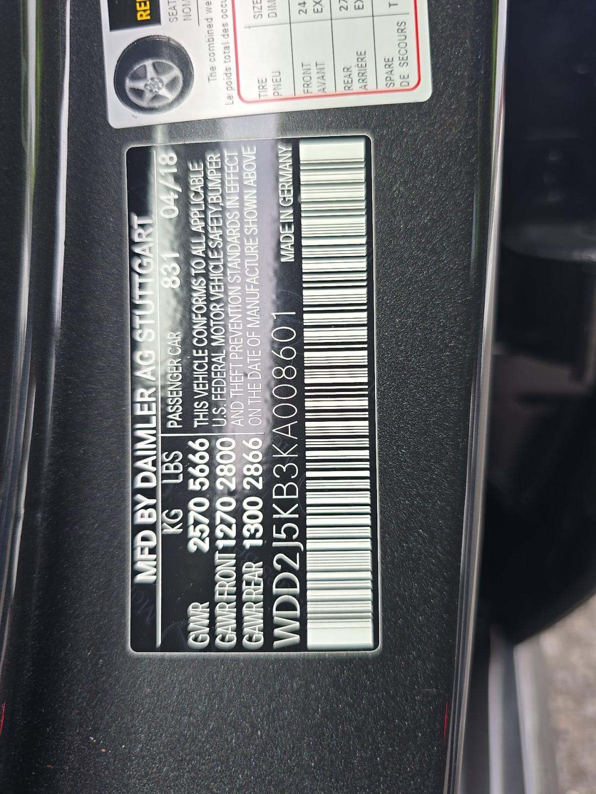 2019 Mercedes-Benz CLS CLS 450 AWD