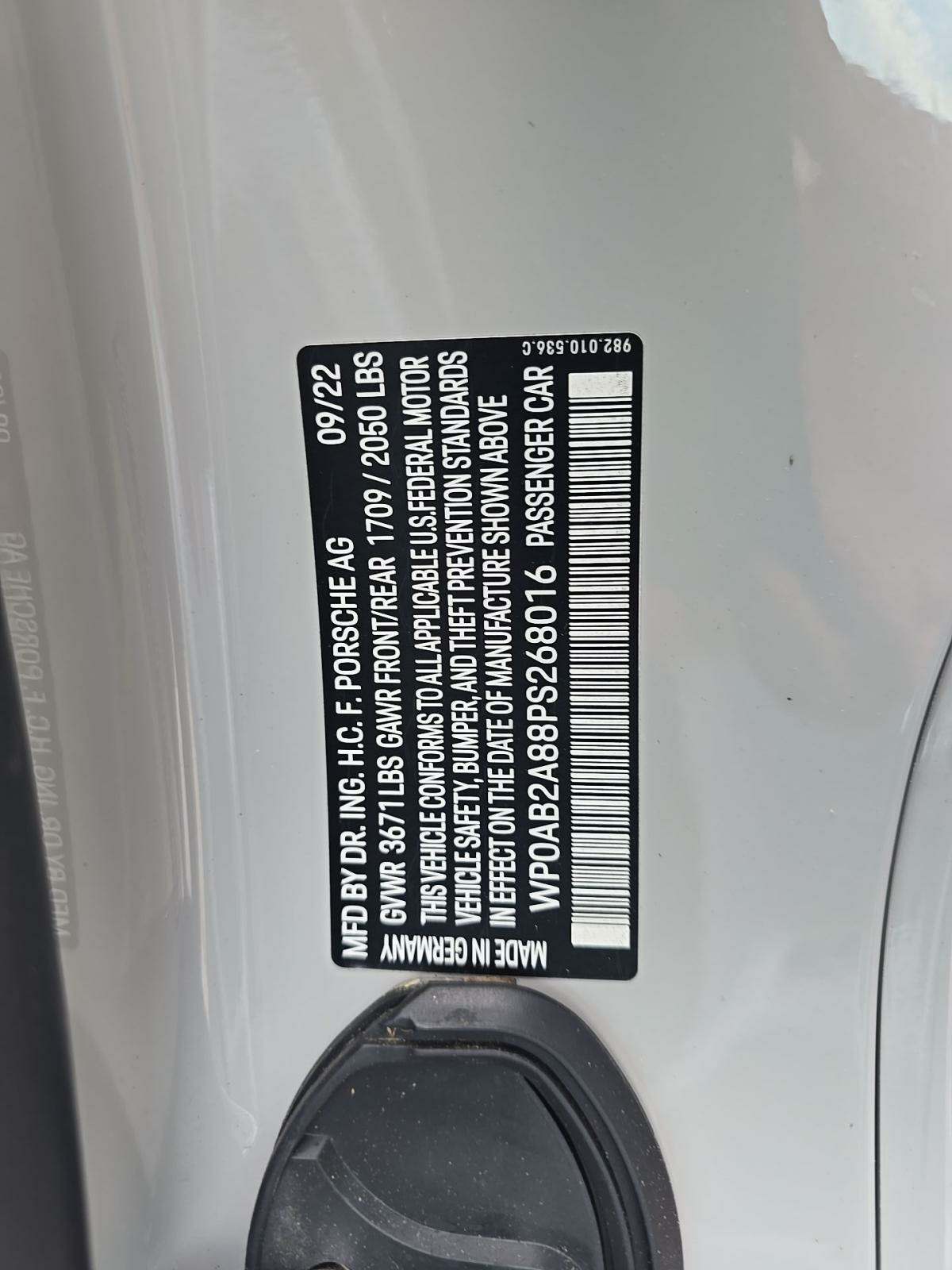 2023 Porsche 718 Cayman S RWD