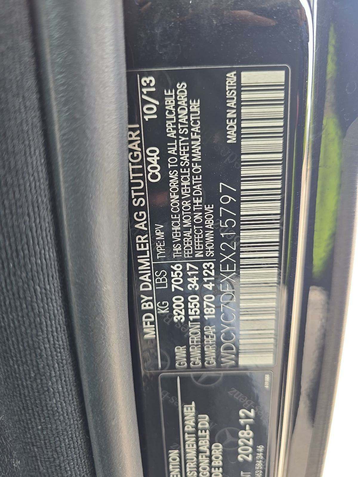 2014 Mercedes-Benz G-Class G 63 AMG AWD