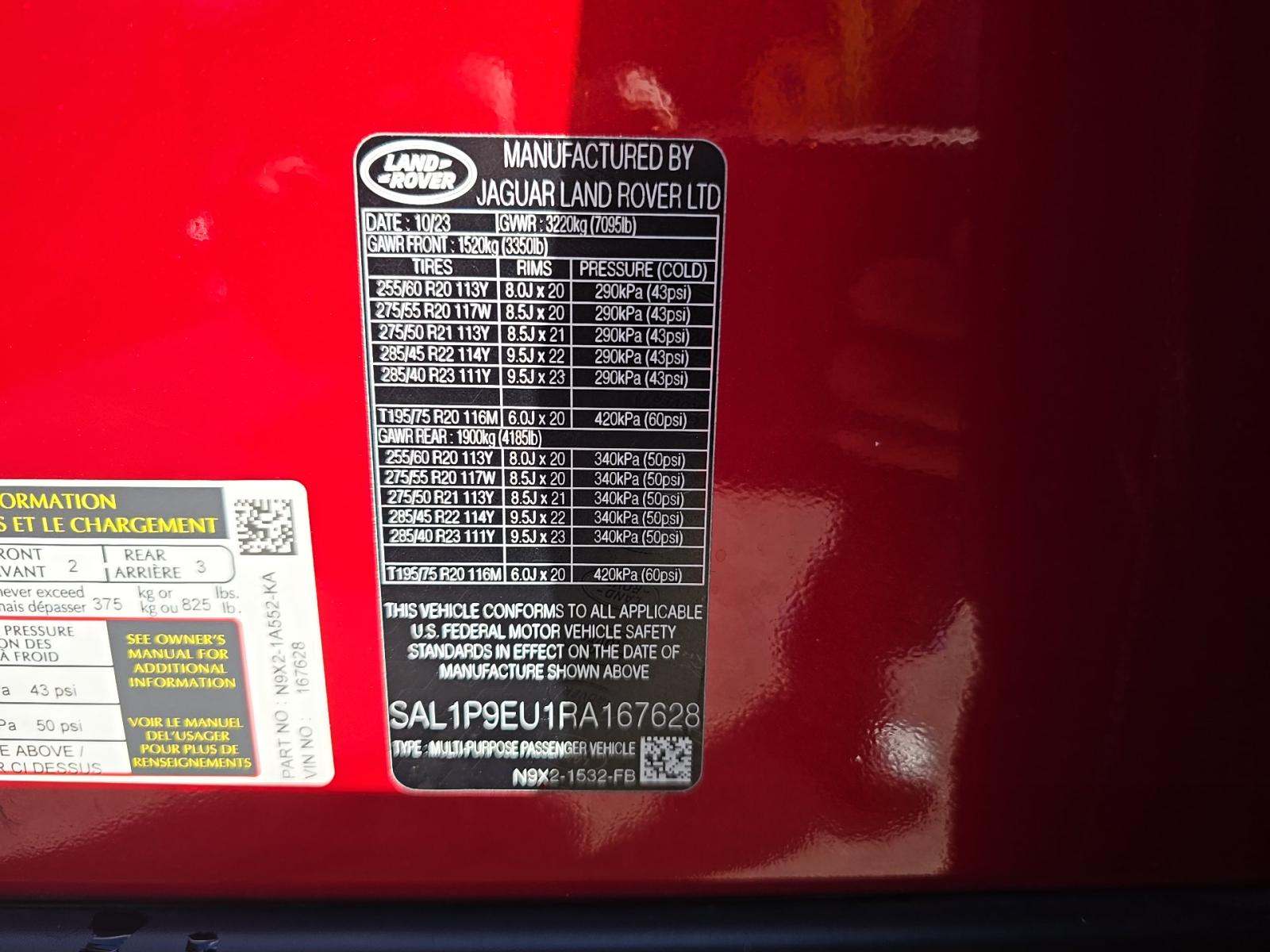 2024 Land Rover Range Rover Sport SE AWD