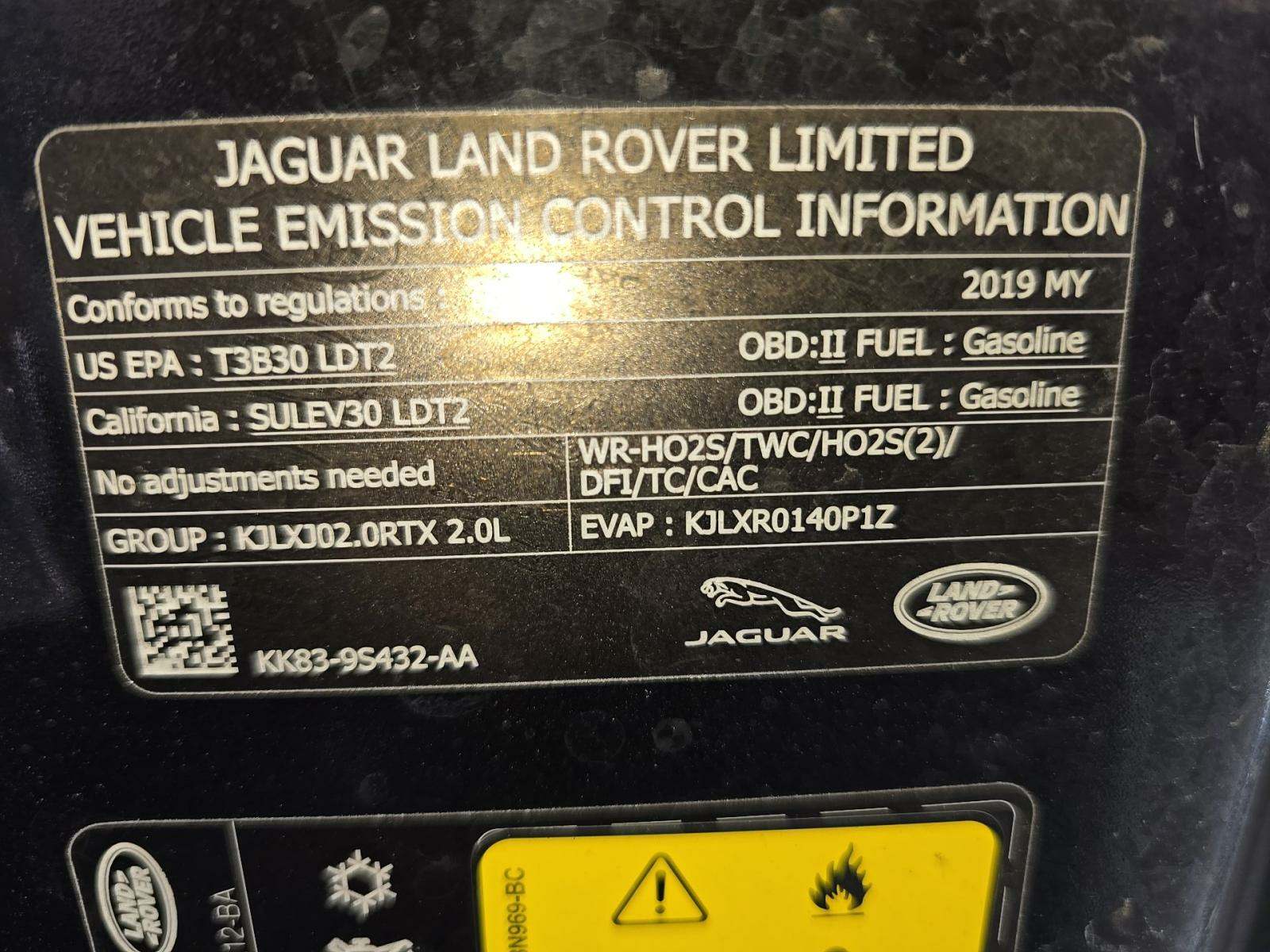 2019 Jaguar F-PACE 25t AWD