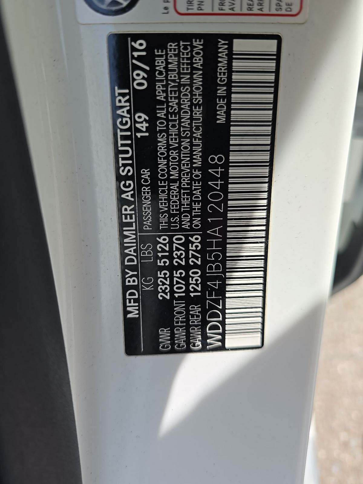 2017 Mercedes-Benz E-Class E 300 Sport RWD