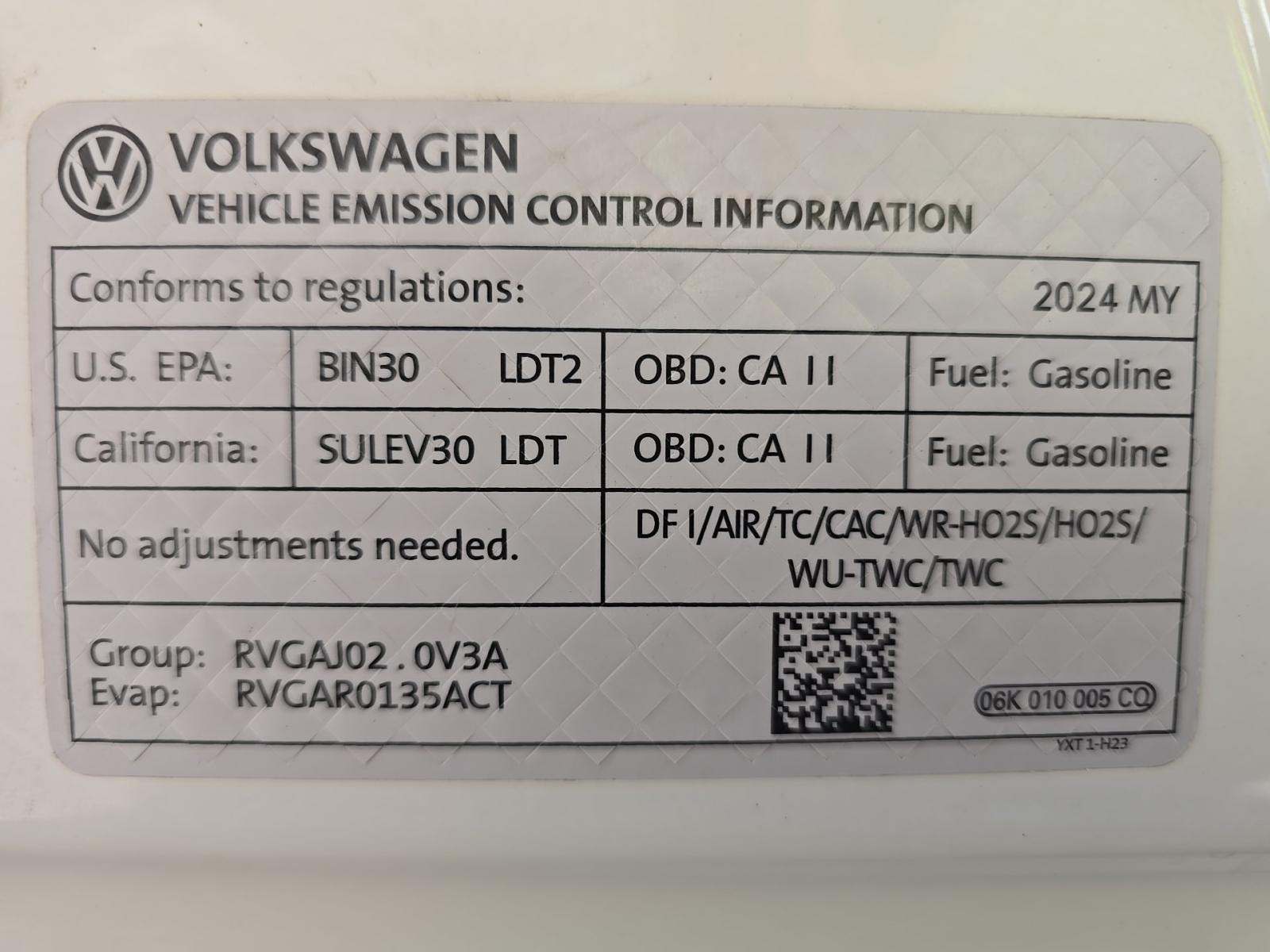 2024 Volkswagen Tiguan 2.0T SE AWD
