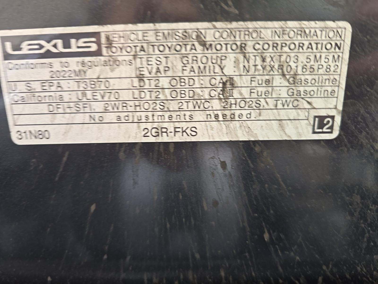 2022 Lexus RX RX 350L AWD