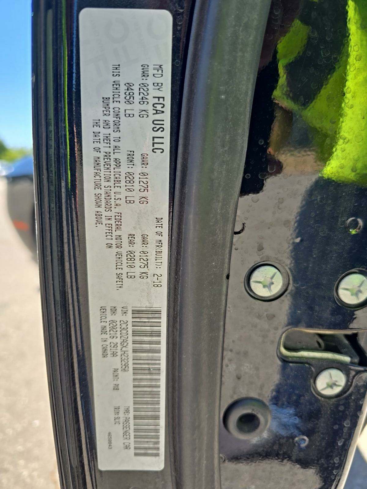 2018 Dodge Challenger SXT Plus RWD