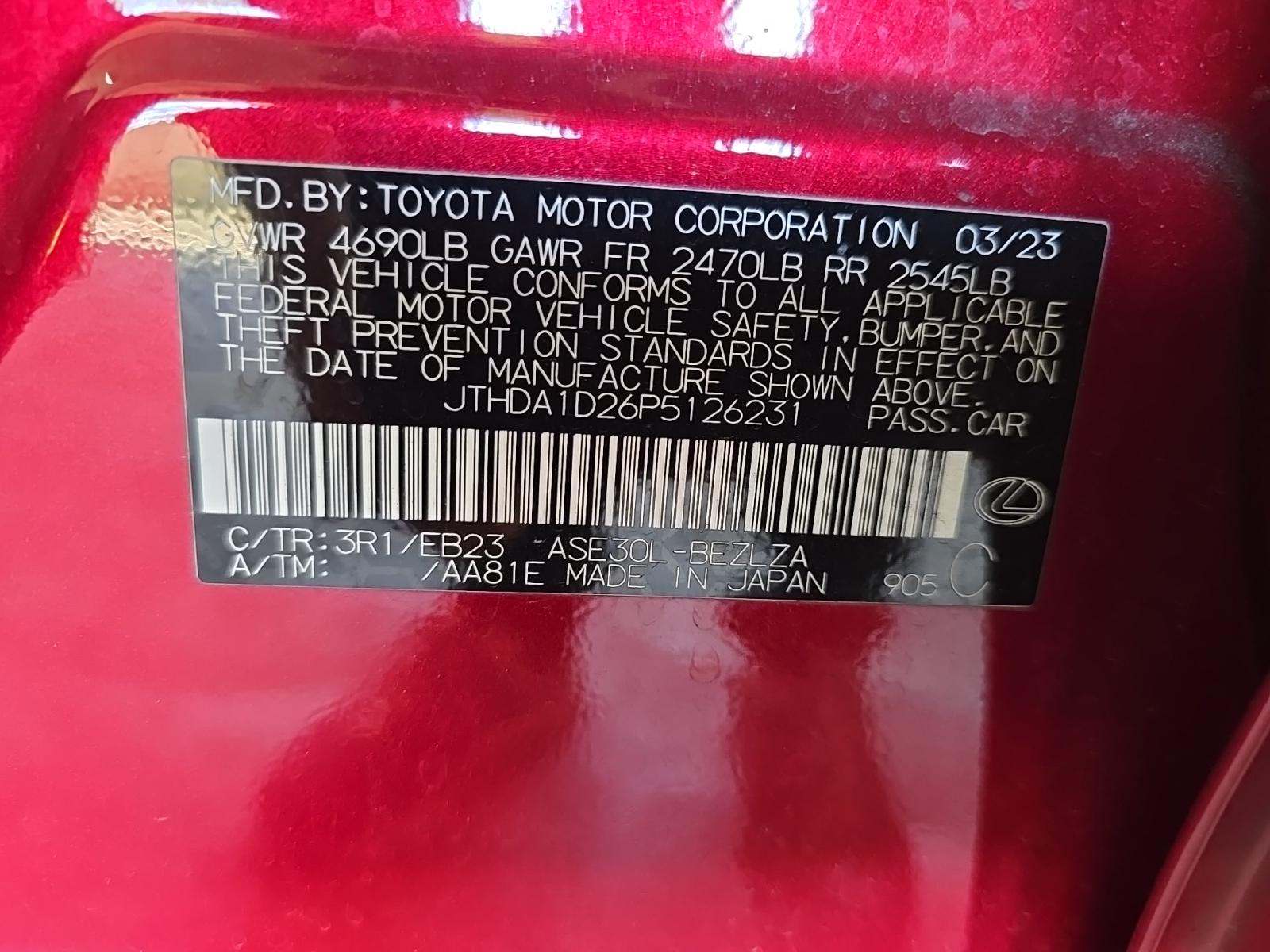 2023 Lexus IS IS 300 RWD