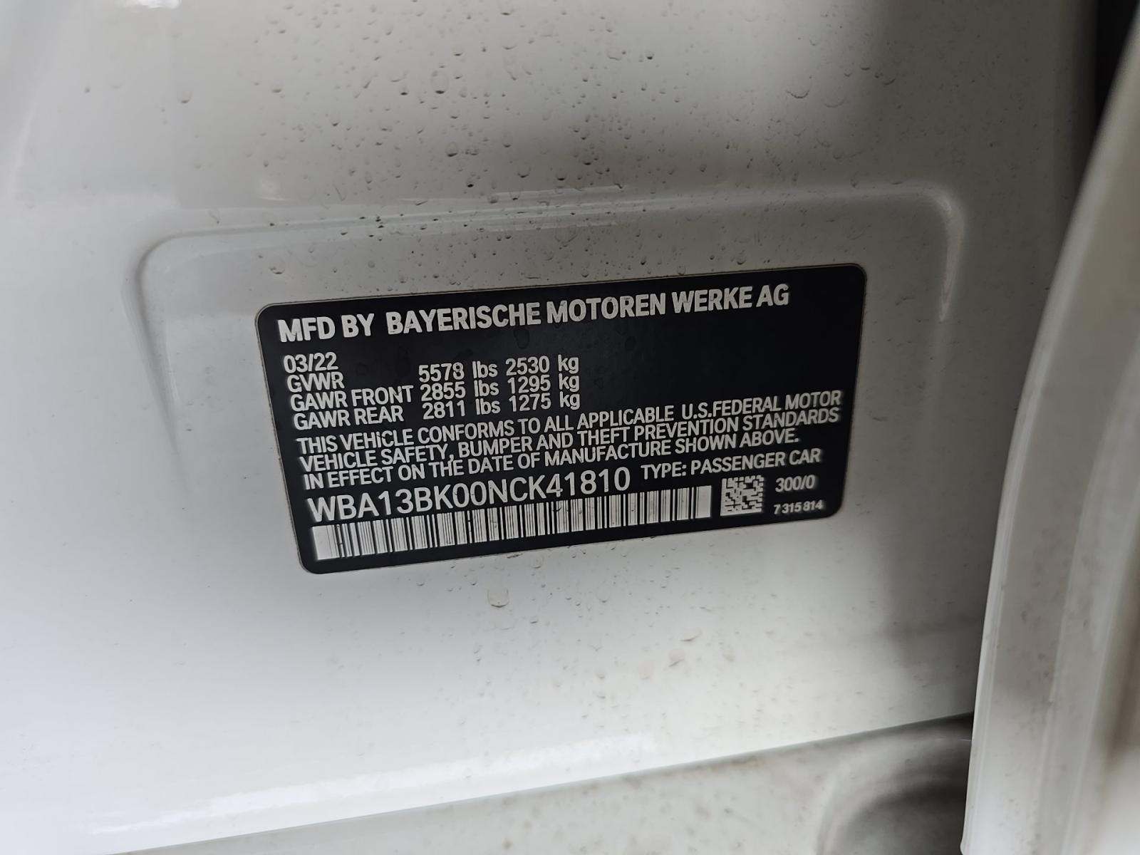 2022 BMW 5 Series M550i xDrive AWD