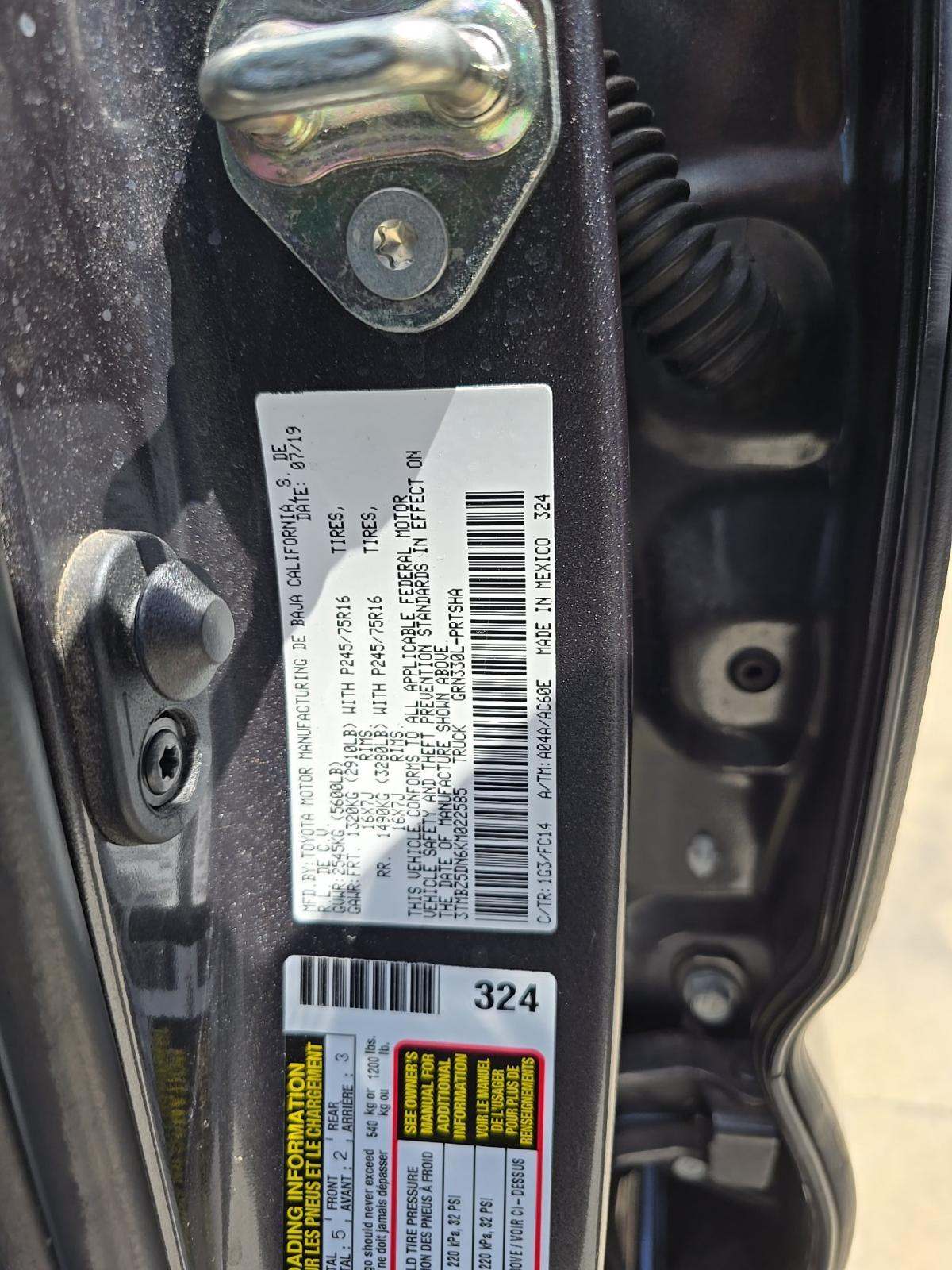 2019 Toyota Tacoma SR5 RWD