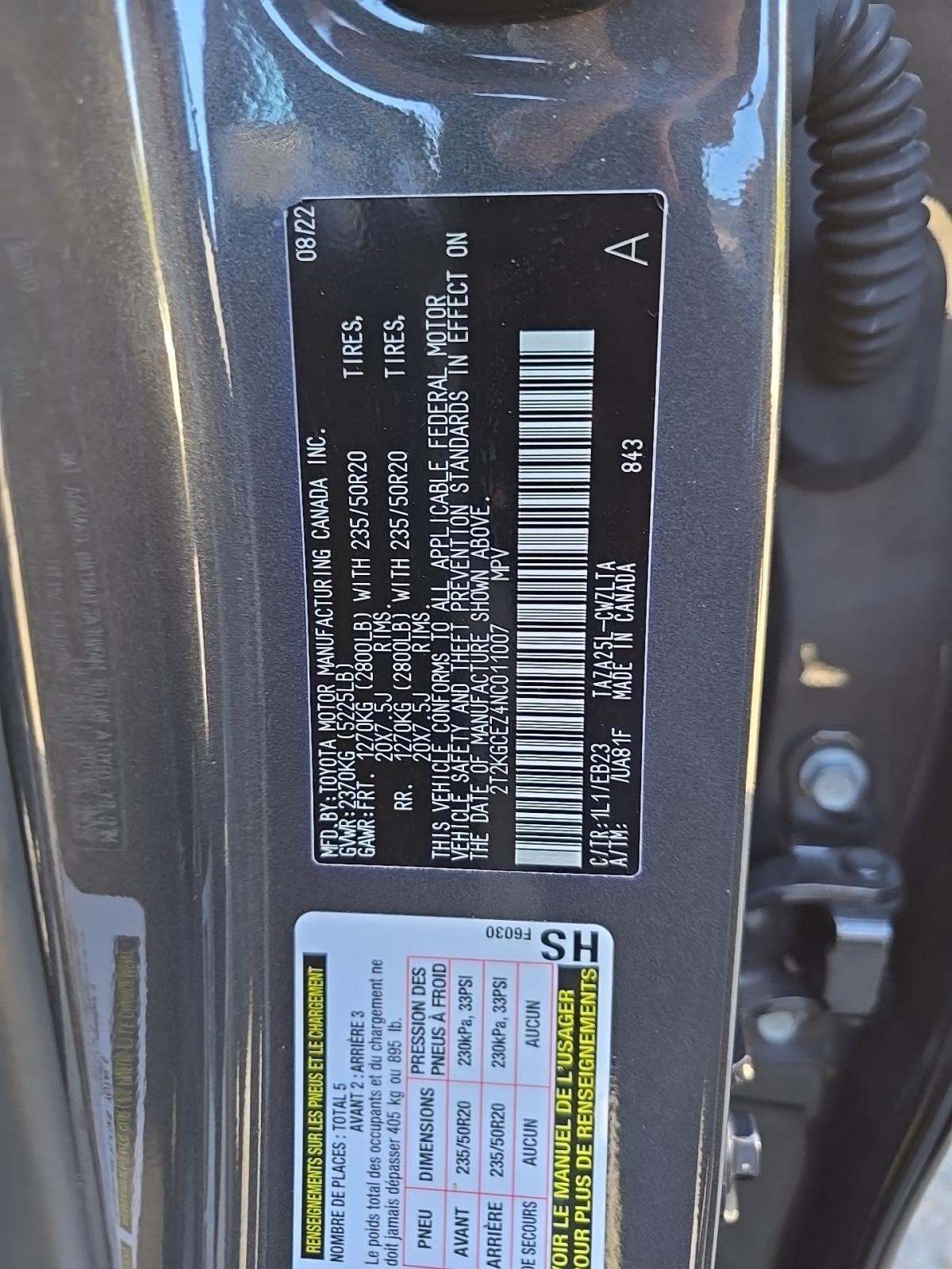 2022 Lexus NX NX 350 F SPORT Handling AWD