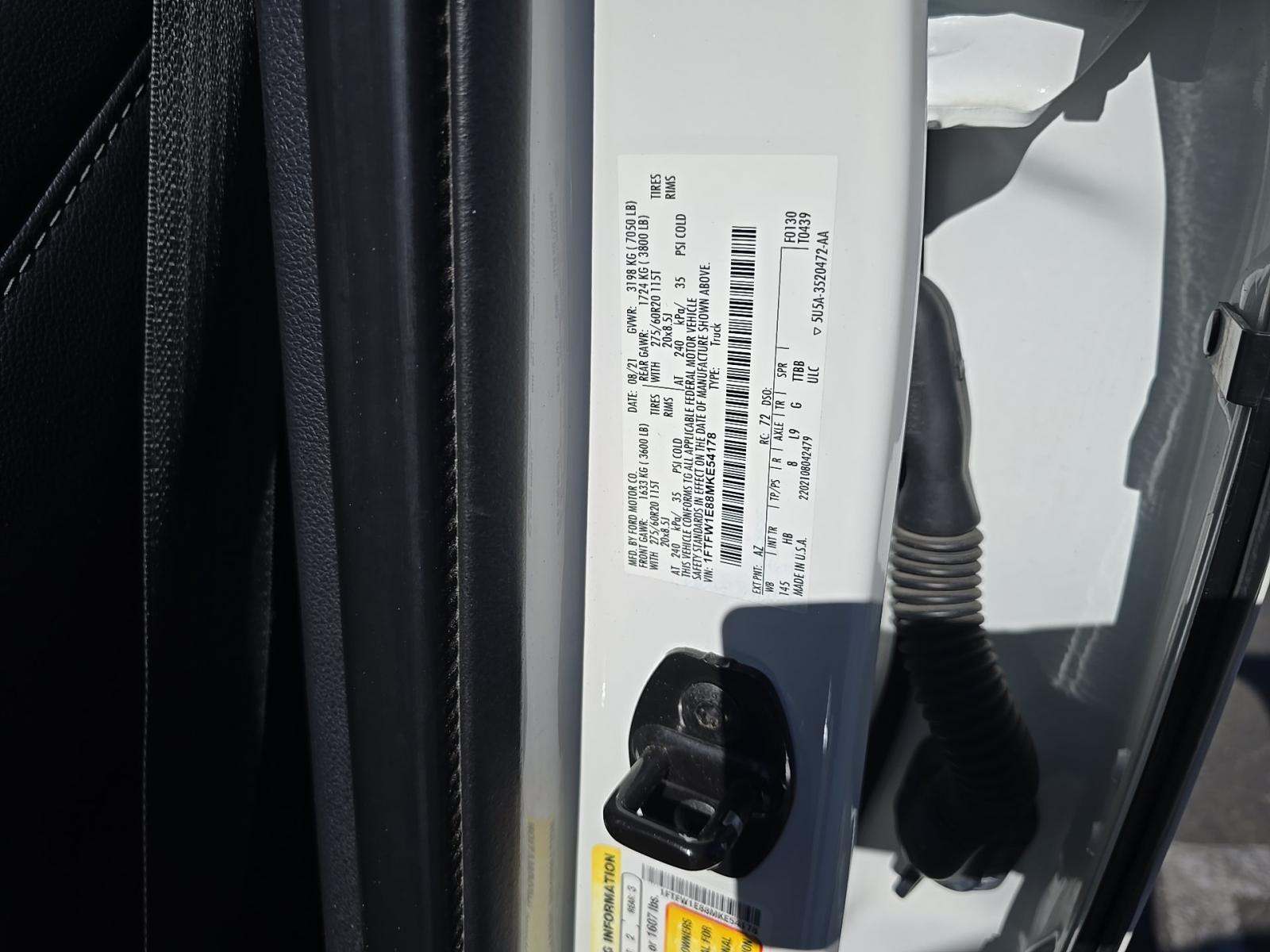 2021 Ford F-150 Lariat AWD