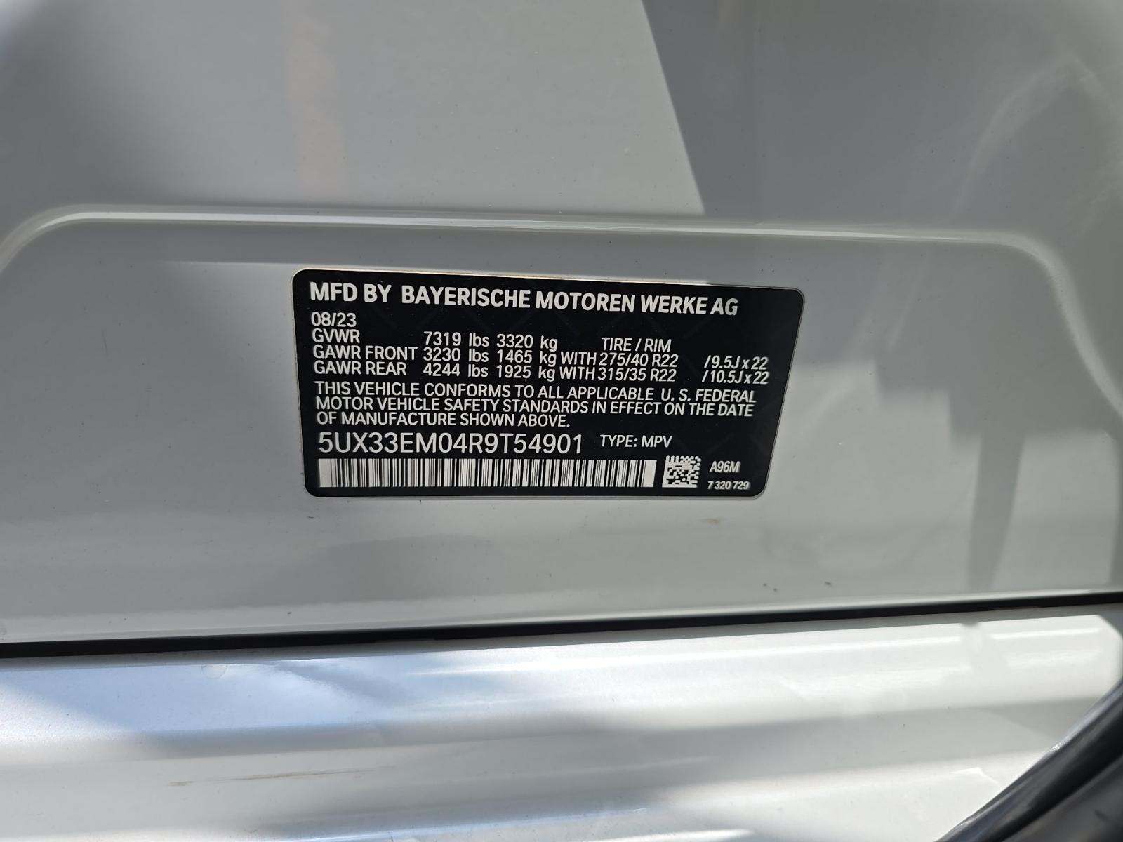 2024 BMW X7 M60i AWD