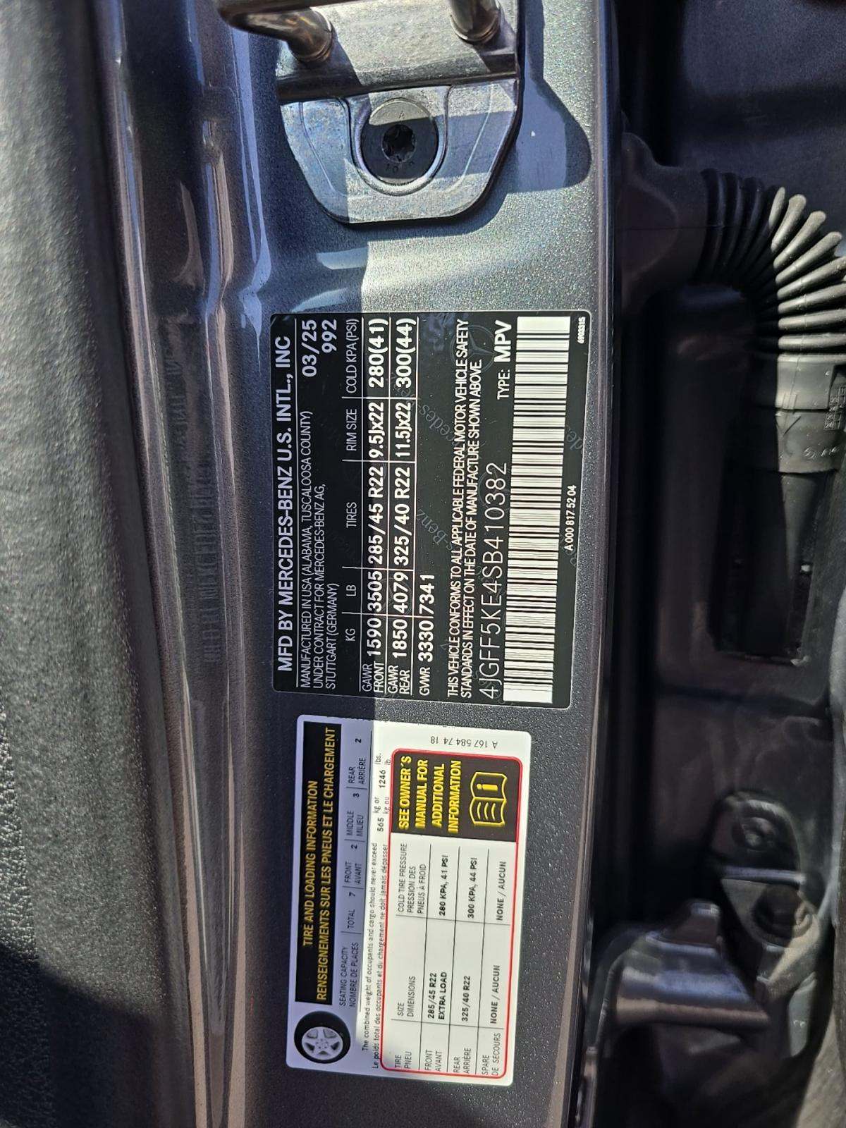 2025 Mercedes-Benz GLS GLS 450 AWD