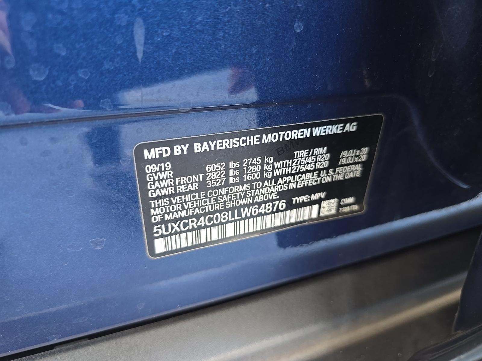 2020 BMW X5 sDrive40i RWD