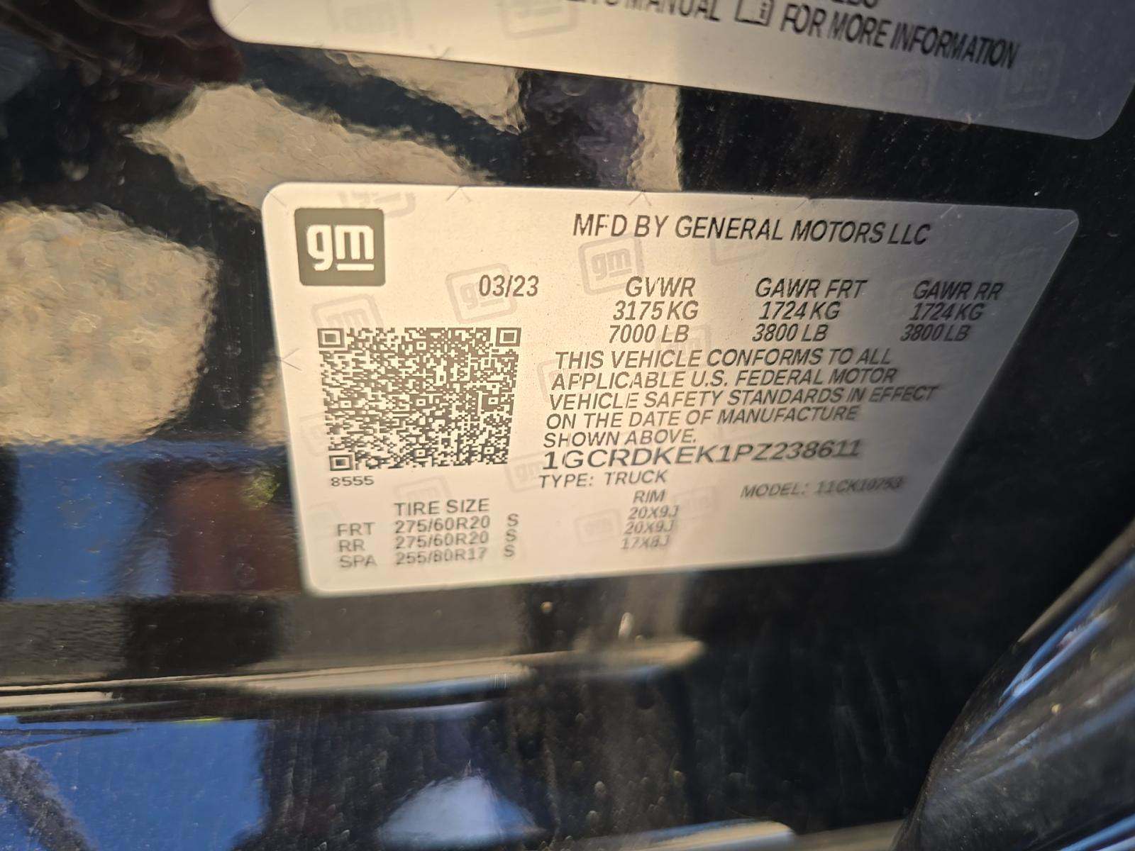2023 Chevrolet Silverado 1500 LT AWD