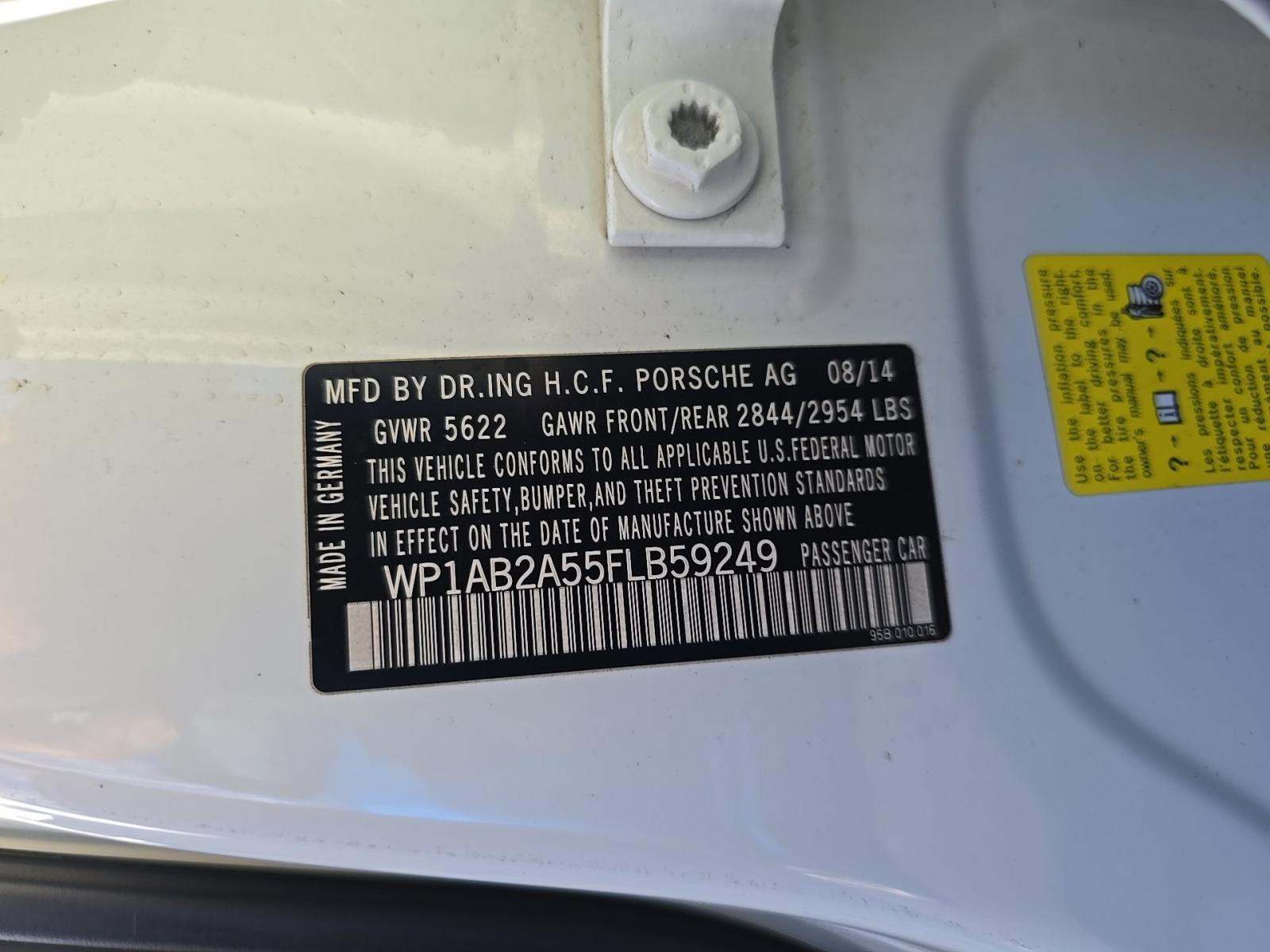 2015 Porsche Macan S AWD