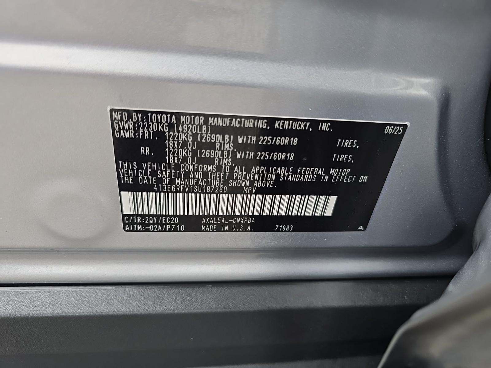 2025 Toyota RAV4 Hybrid XSE AWD