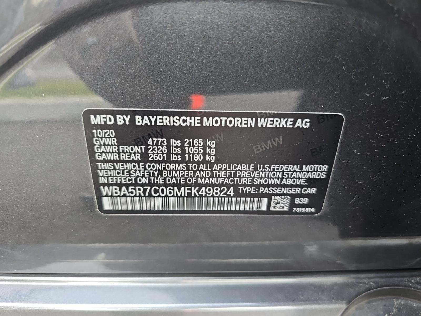 2021 BMW 3 Series 330i xDrive AWD