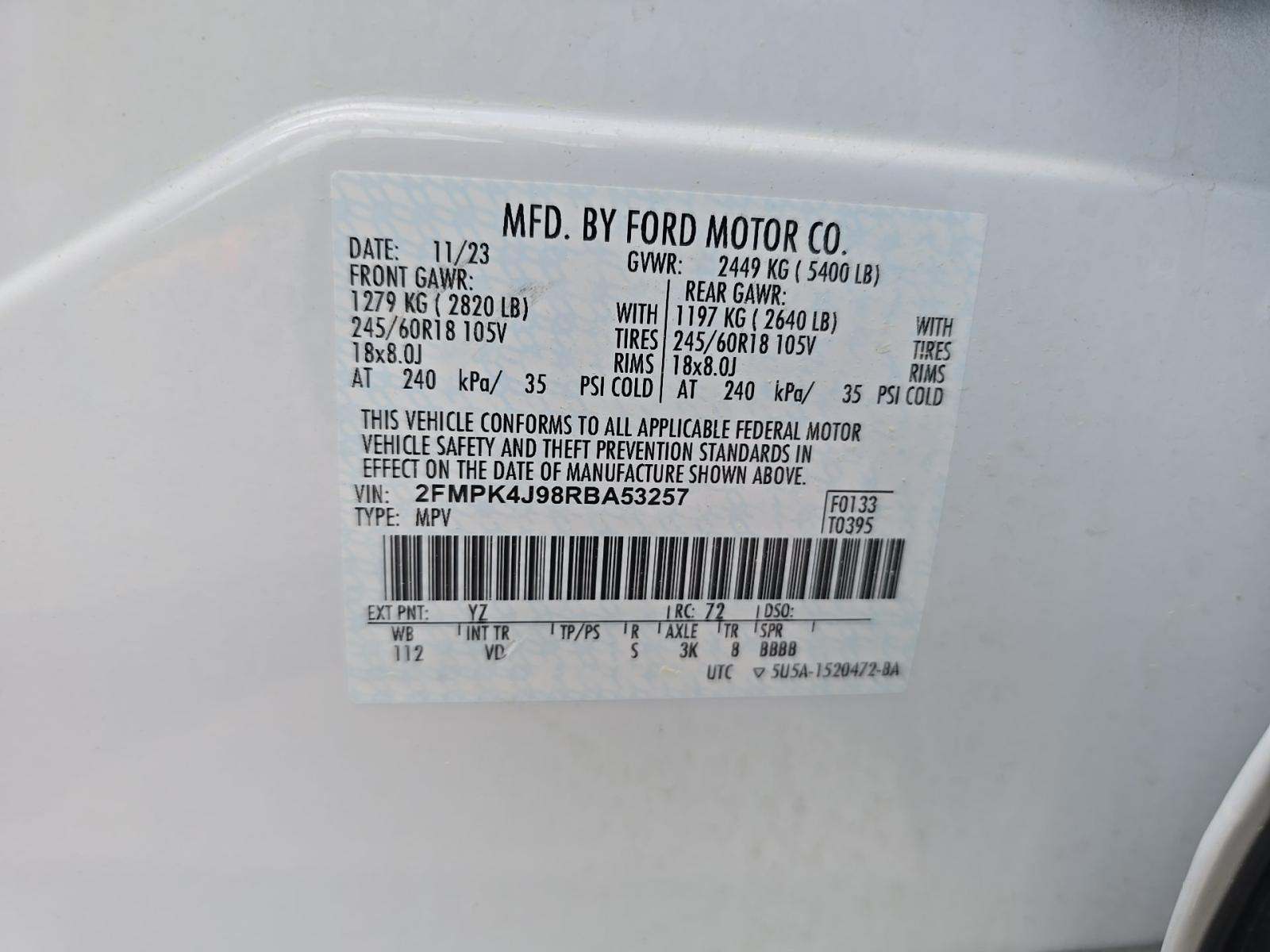 2024 Ford Edge SEL AWD