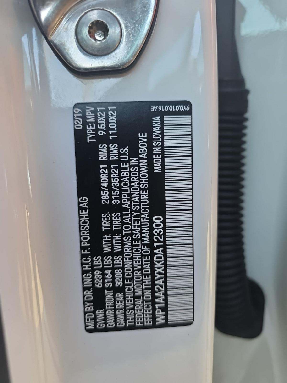 2019 Porsche Cayenne Base AWD