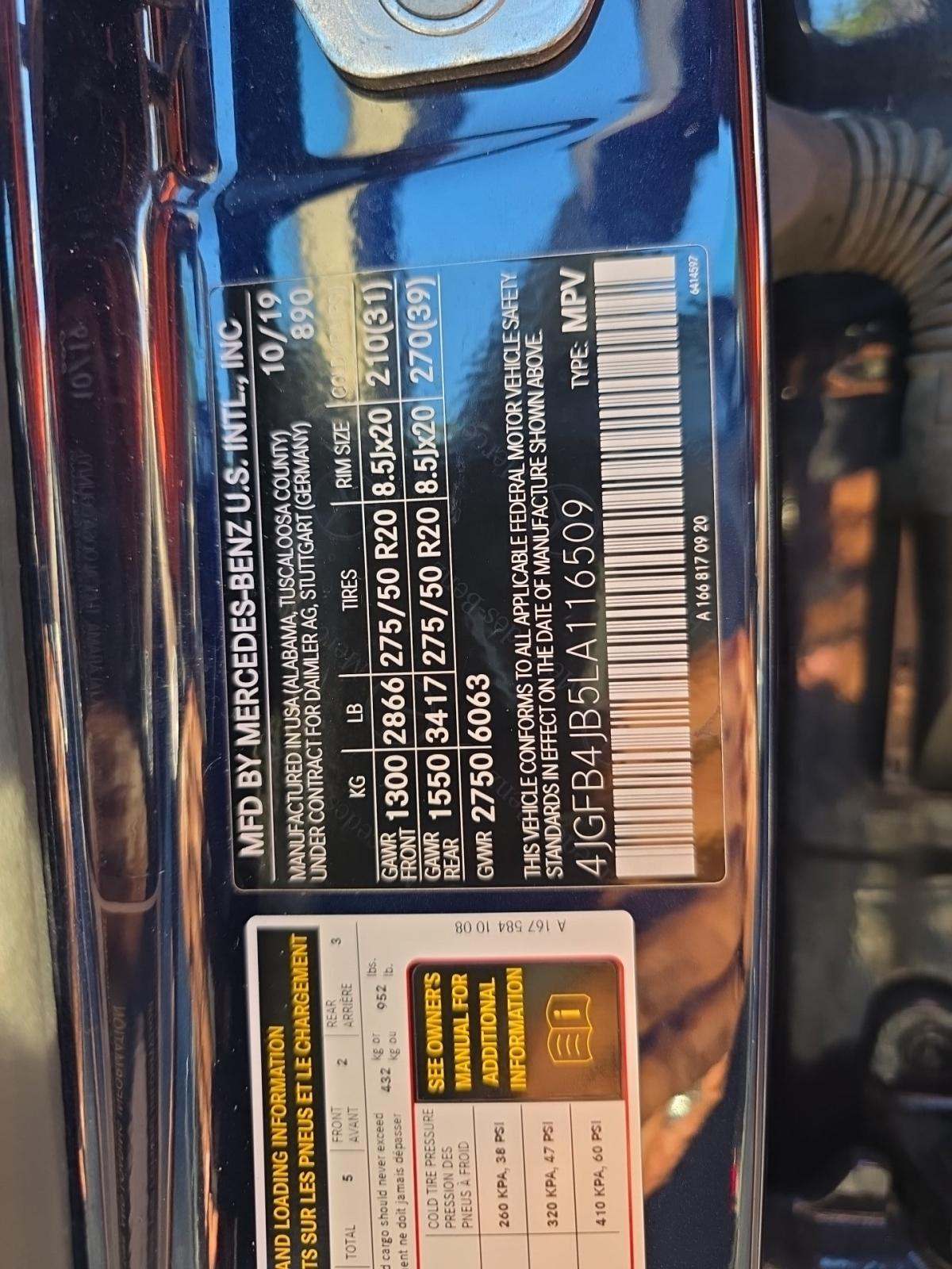 2020 Mercedes-Benz GLE GLE 350 RWD