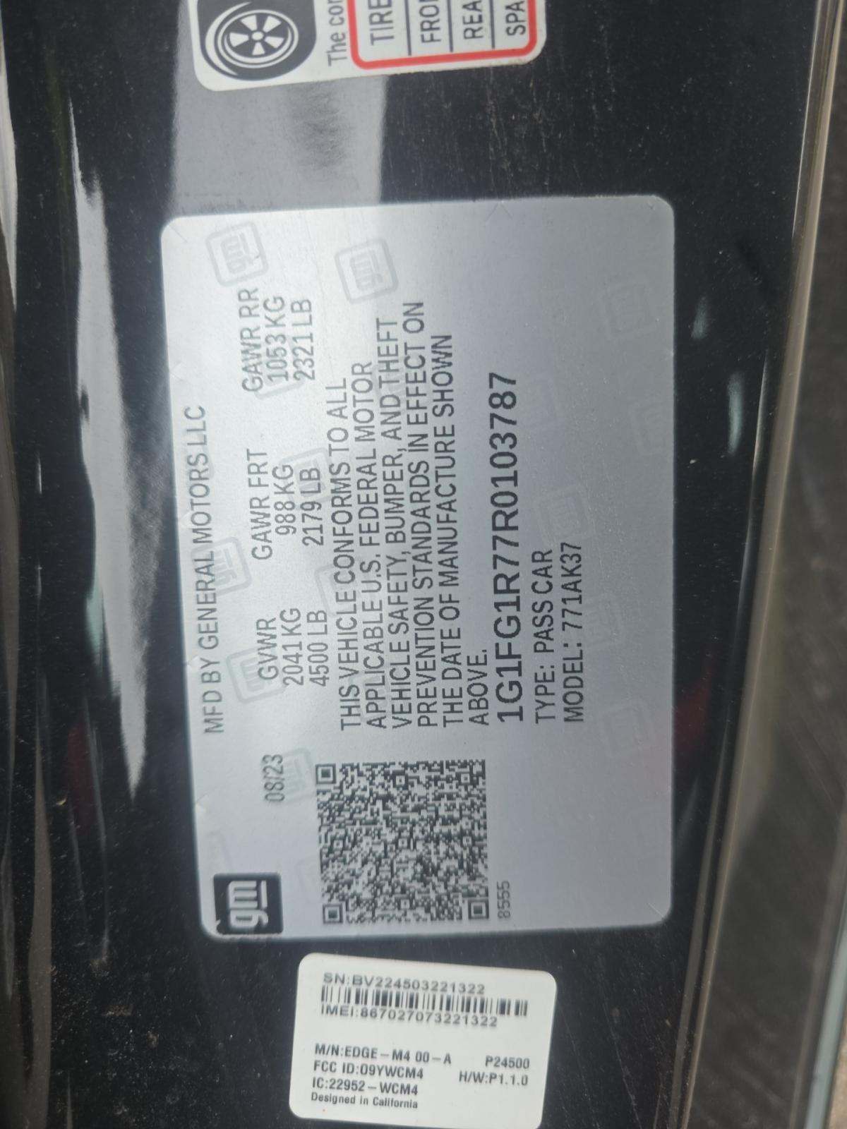 2024 Chevrolet Camaro 2SS RWD