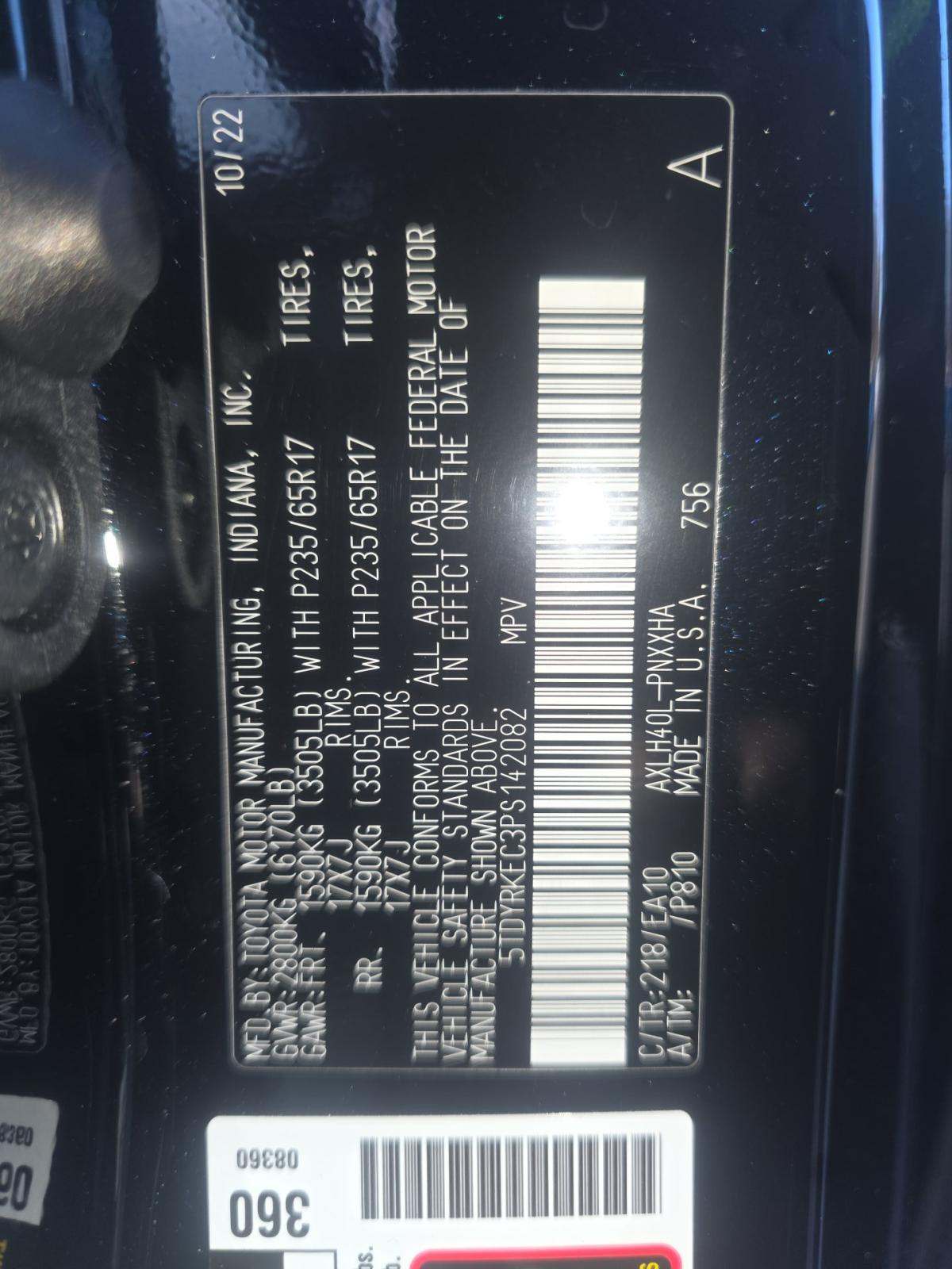 2023 Toyota Sienna XLE FWD