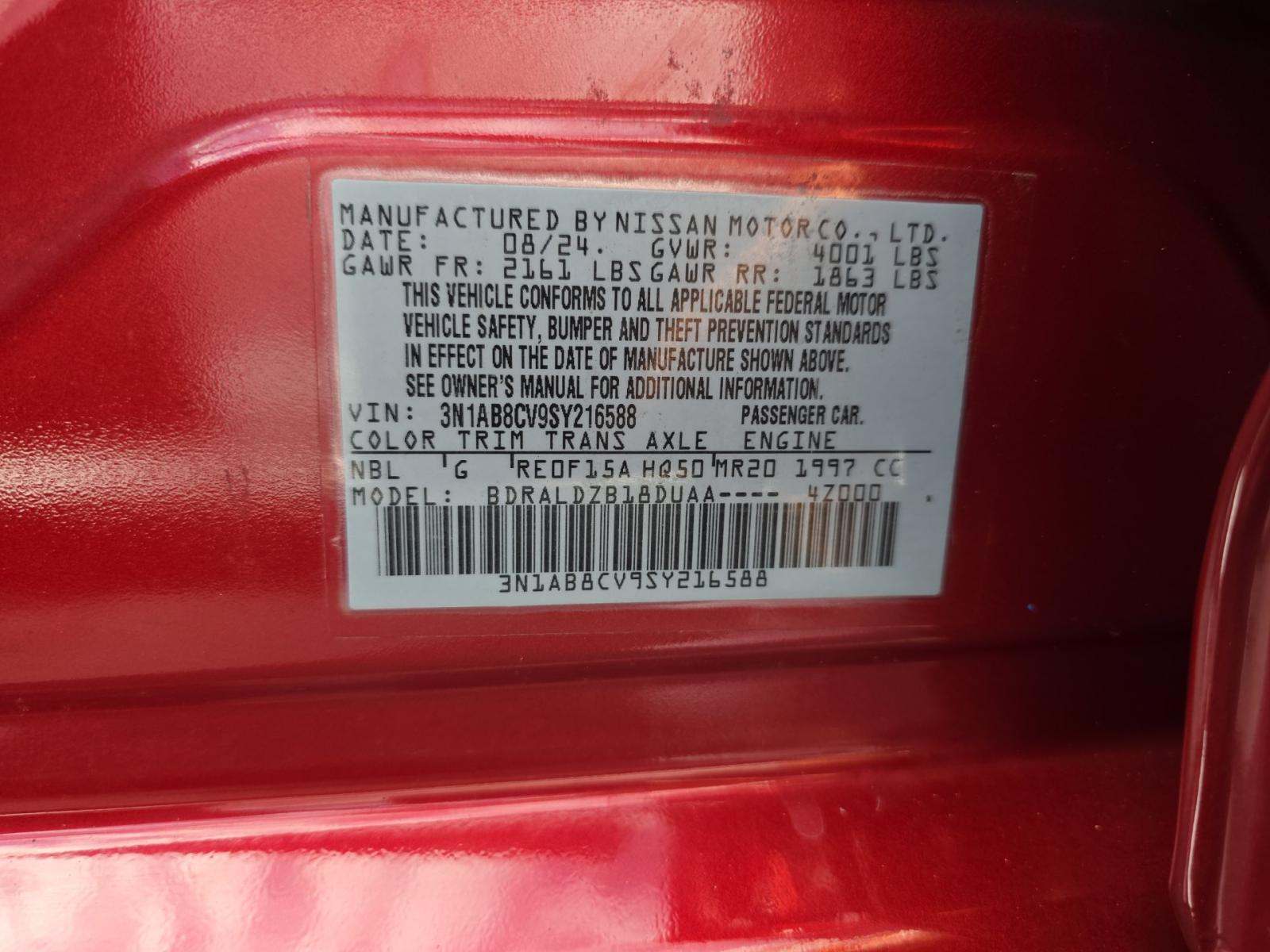 NISSAN SENTRA - 5