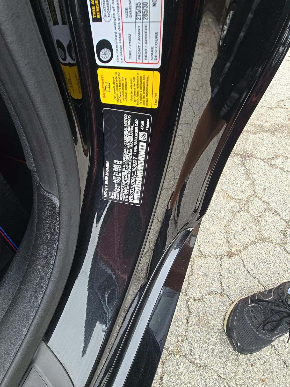 2022 BMW M4 Competition RWD