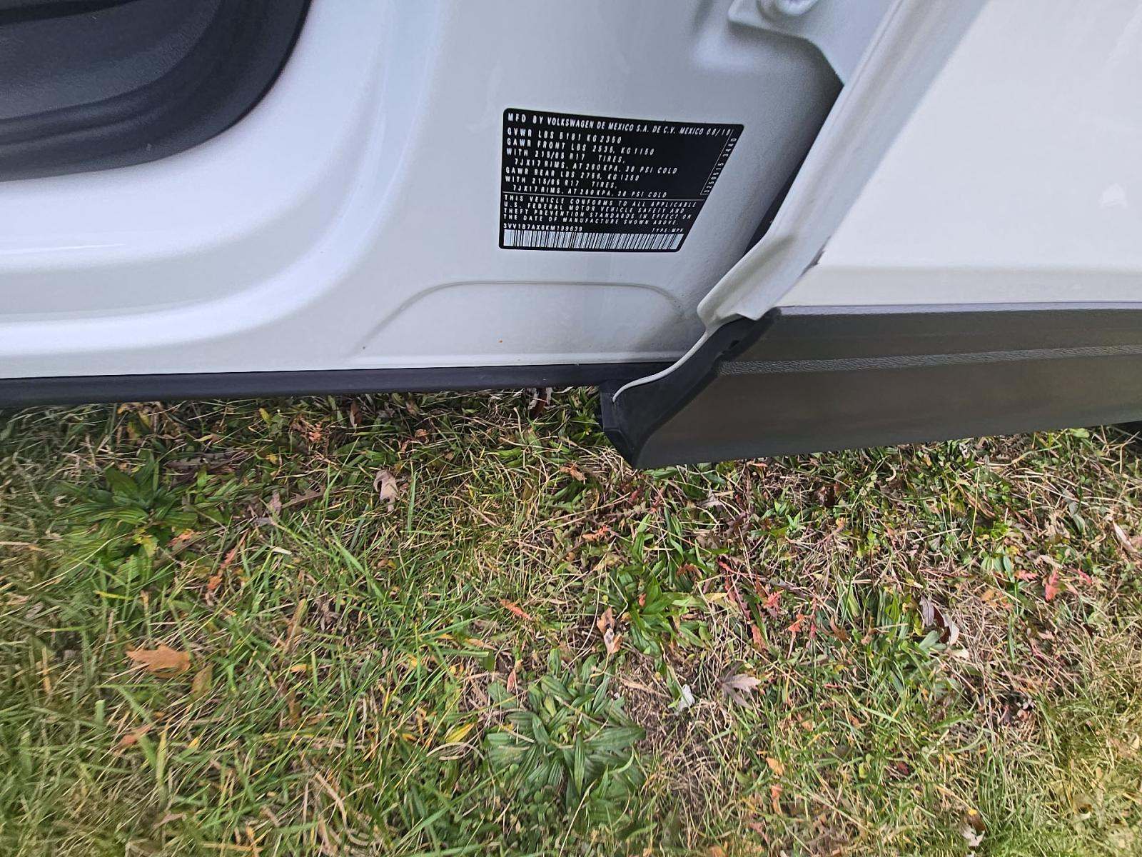 2019 Volkswagen Tiguan 2.0T S FWD