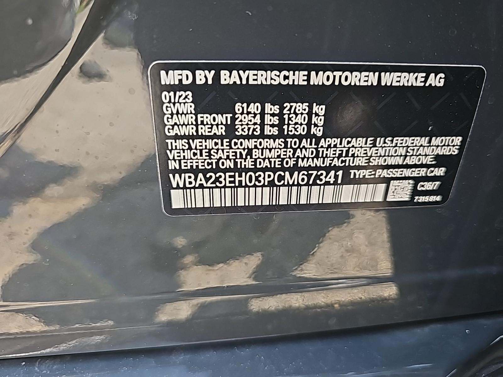 2023 BMW 7 Series 740i RWD