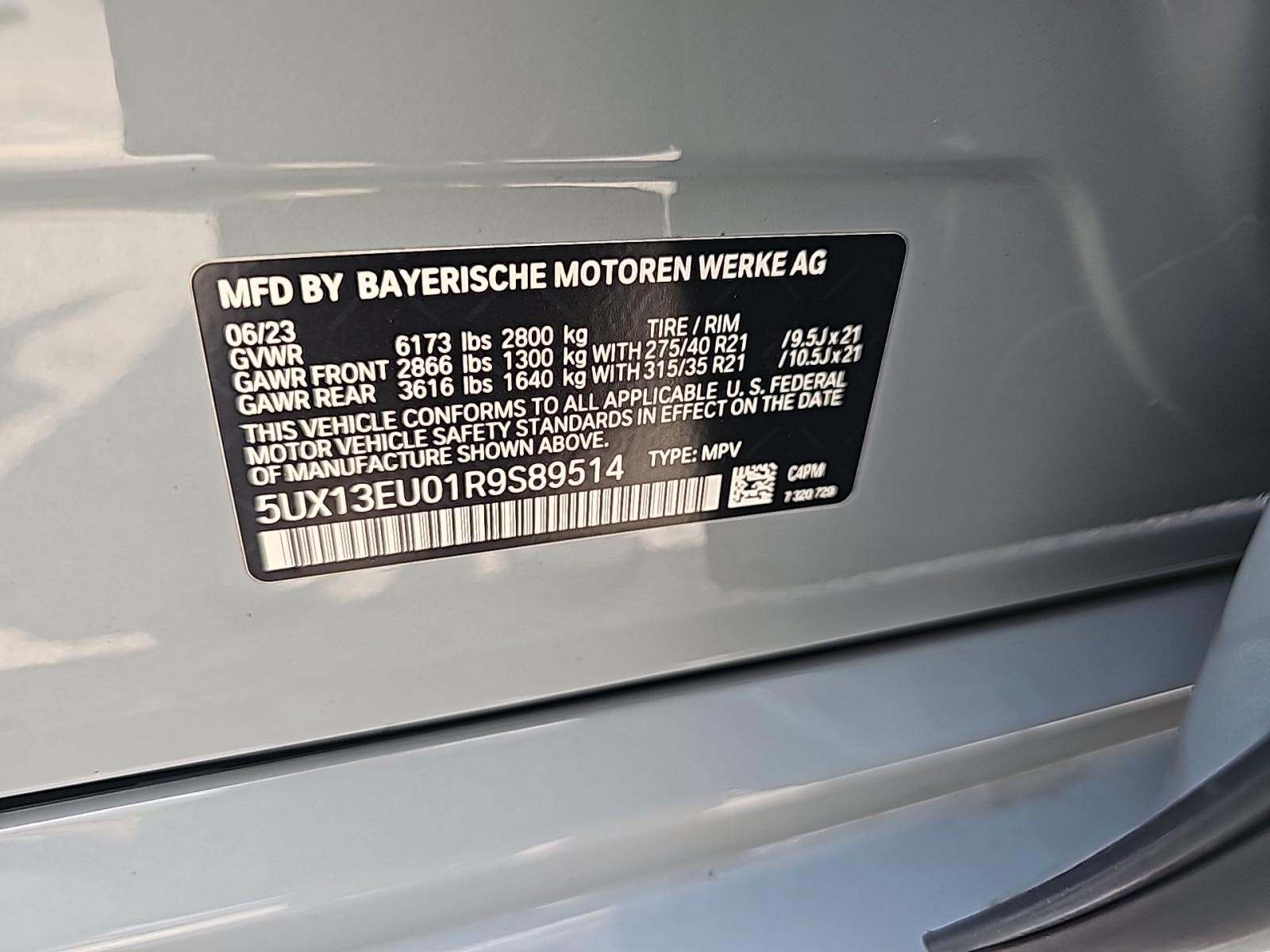 2024 BMW X5 sDrive40i RWD