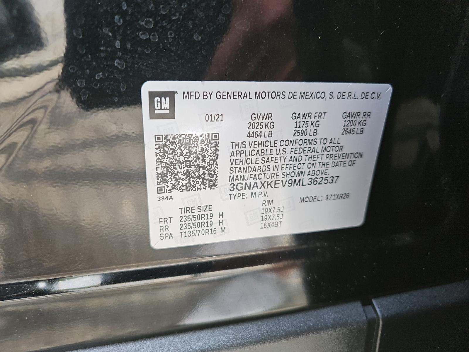 2021 Chevrolet Equinox LT FWD