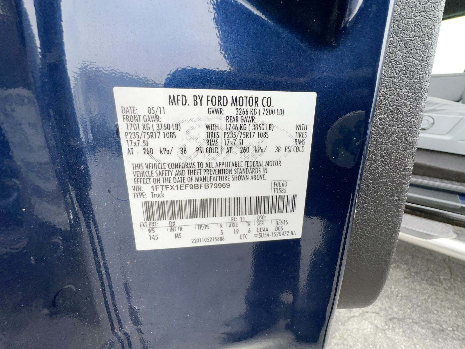 2011 Ford F-150 XLT AWD